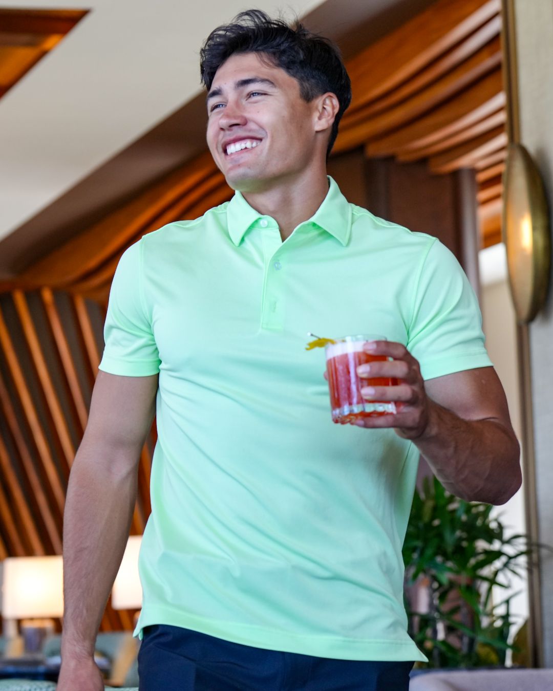 Pique Stretch Polo