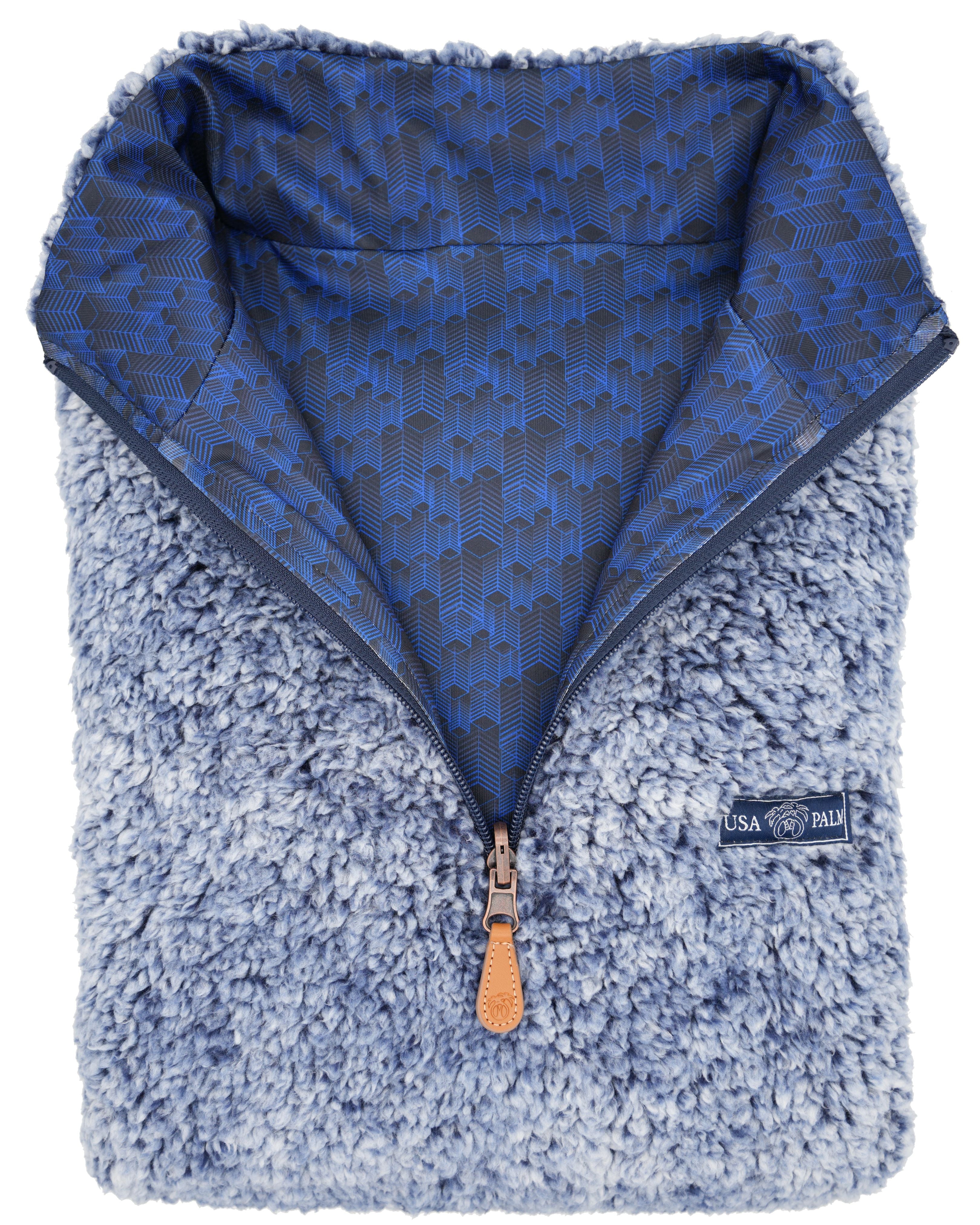 Reversible Sherpa 1/4 Zip - Sale