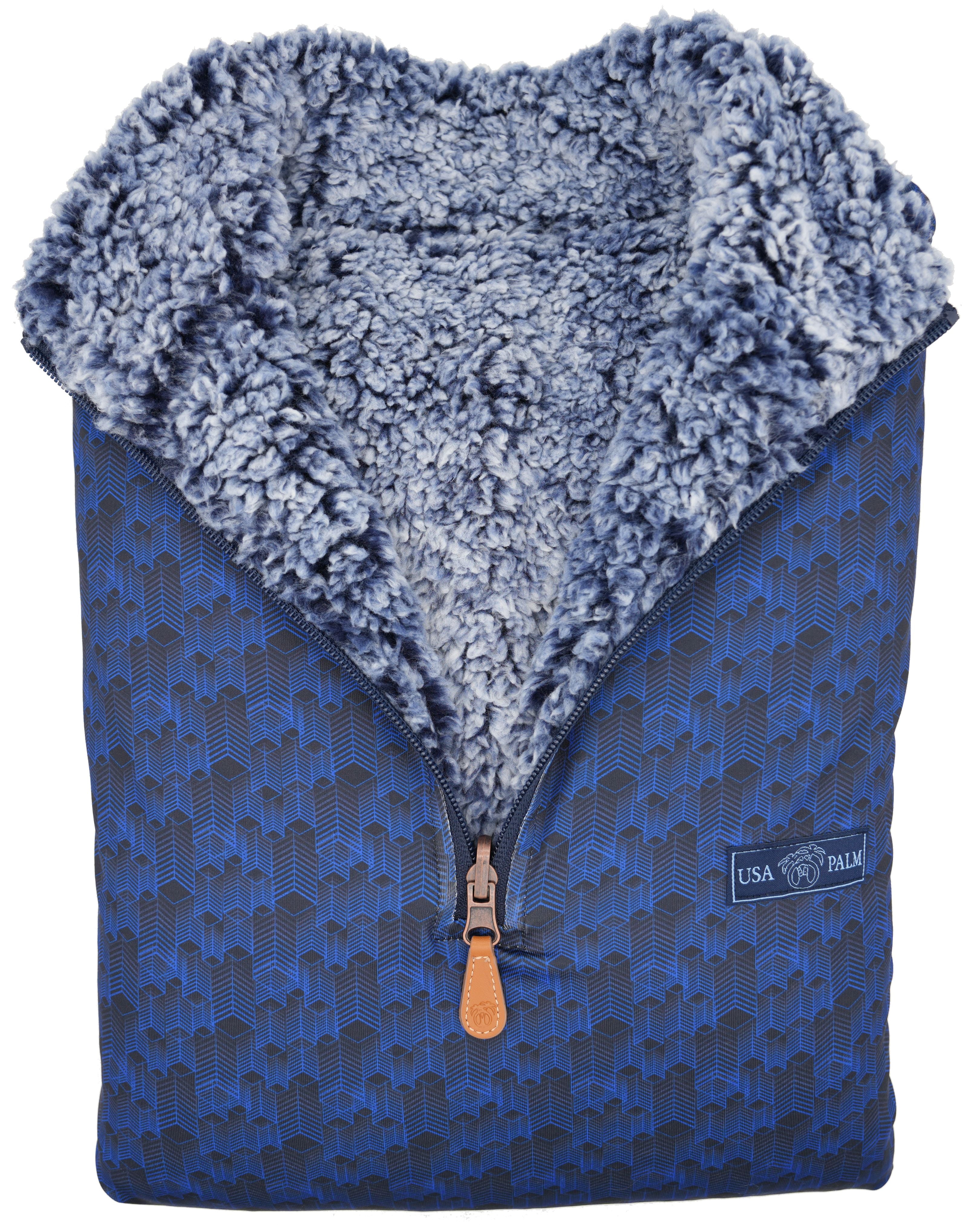 Reversible Sherpa 1/4 Zip - Sale