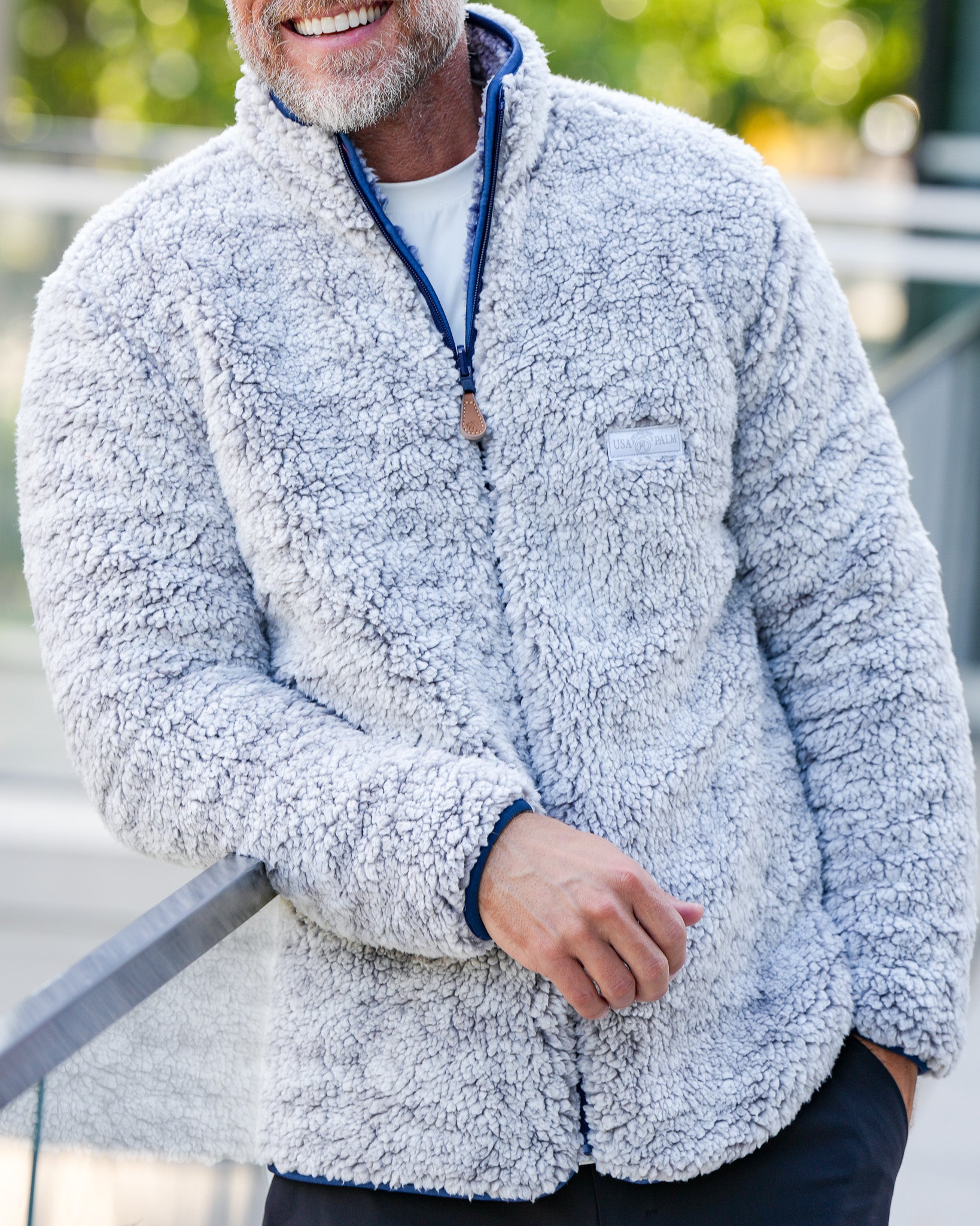 Reversible Sherpa Full Zip