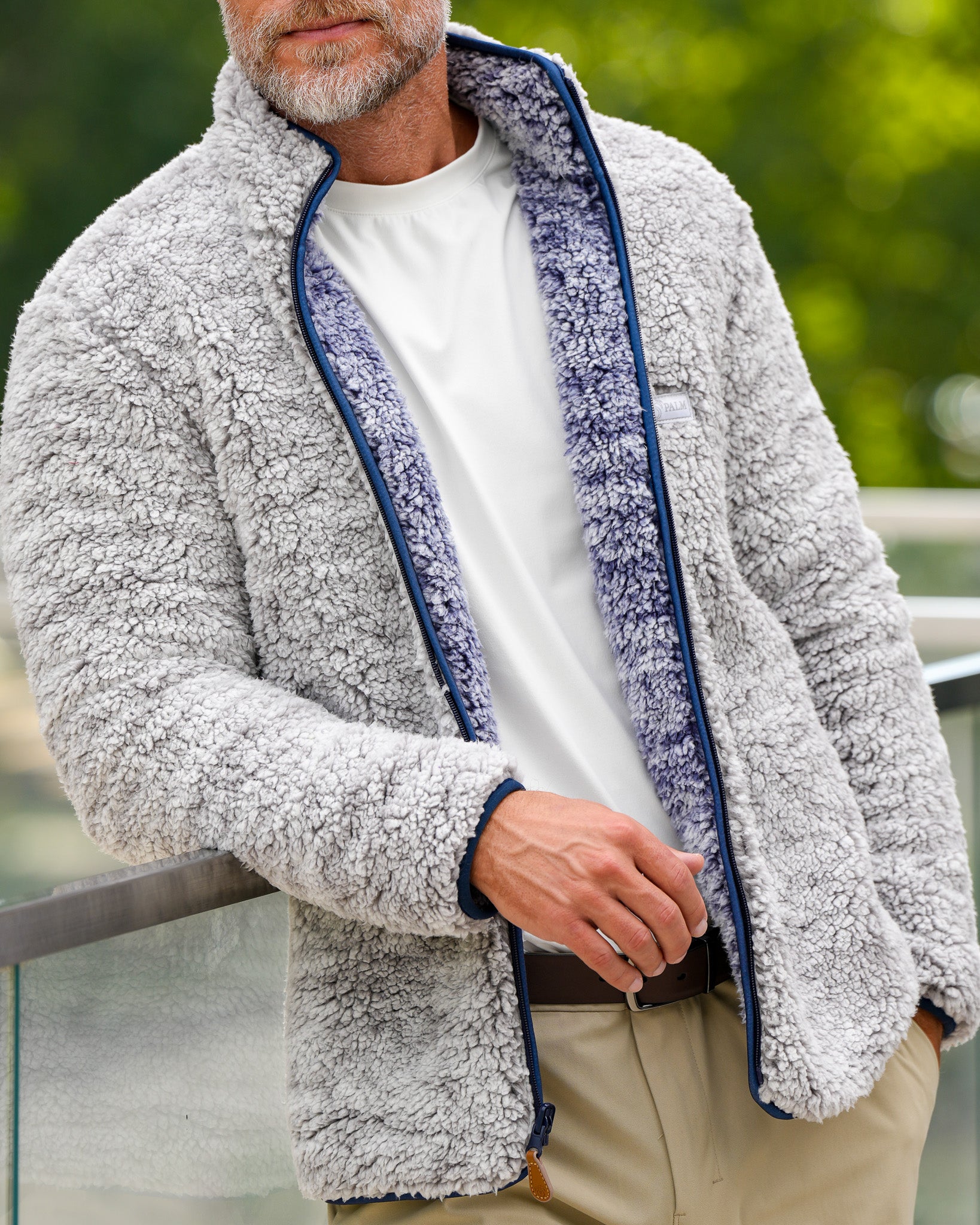 Reversible Sherpa Full Zip