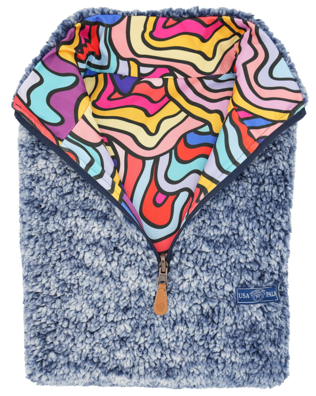 Reversible Sherpa 1/4 Zip - Sale