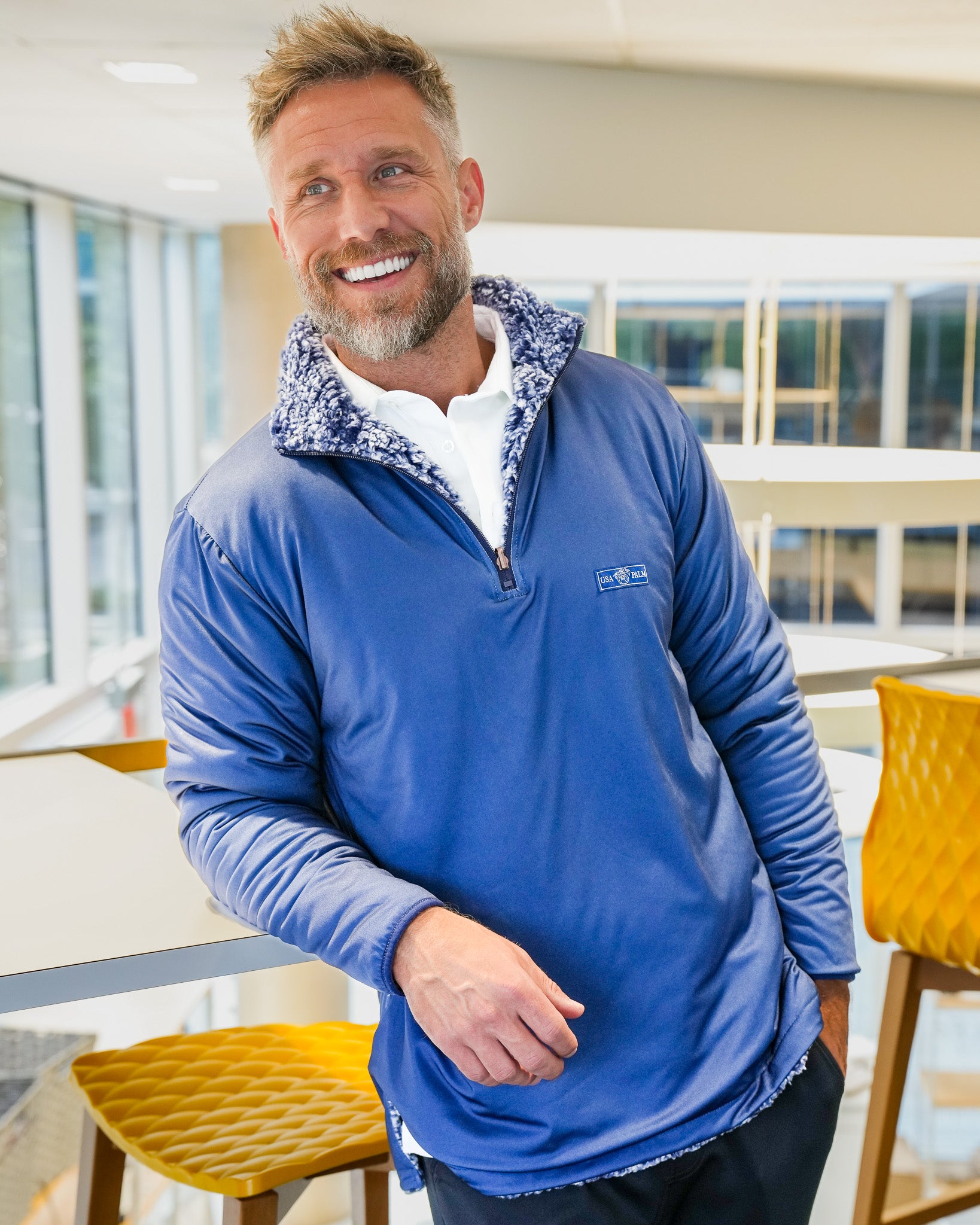 Reversible Sherpa 1/4 Zip