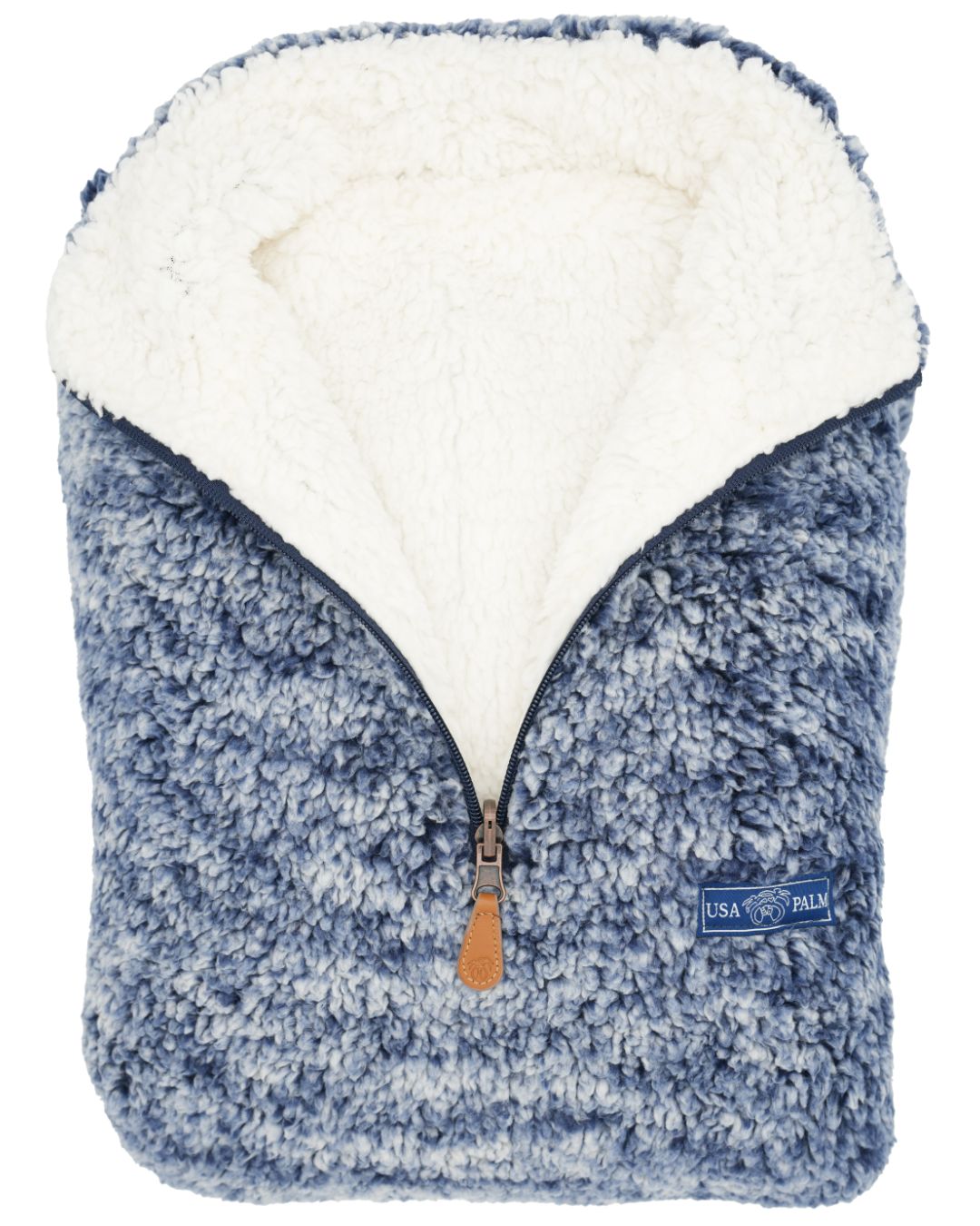 Reversible Double Sherpa 1/4 Zip