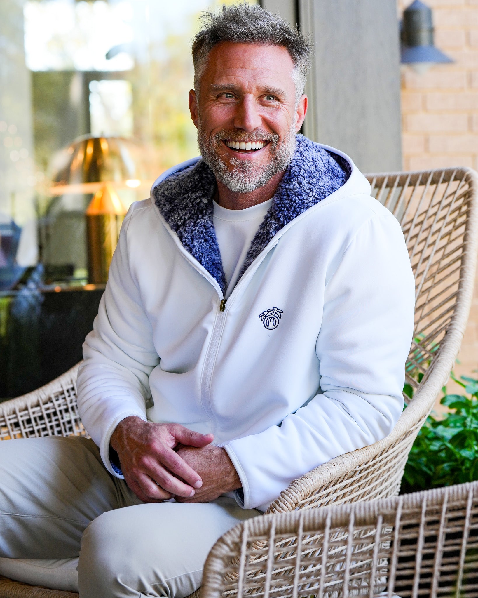 Reversible Sherpa Infinity Full Zip Hoodie