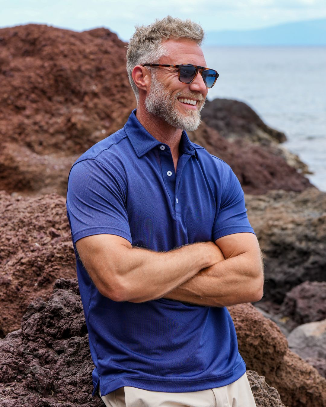 Pique Stretch Polo