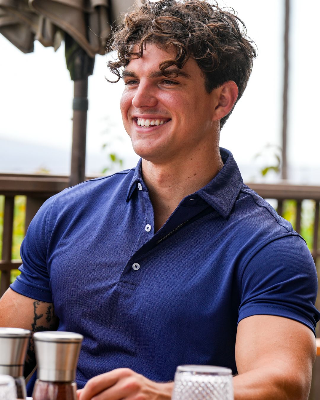 Pique Stretch Polo