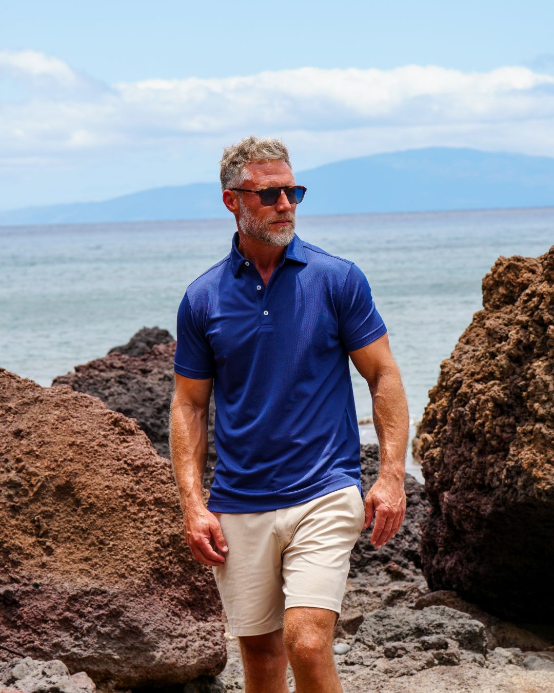 Pique Stretch Polo
