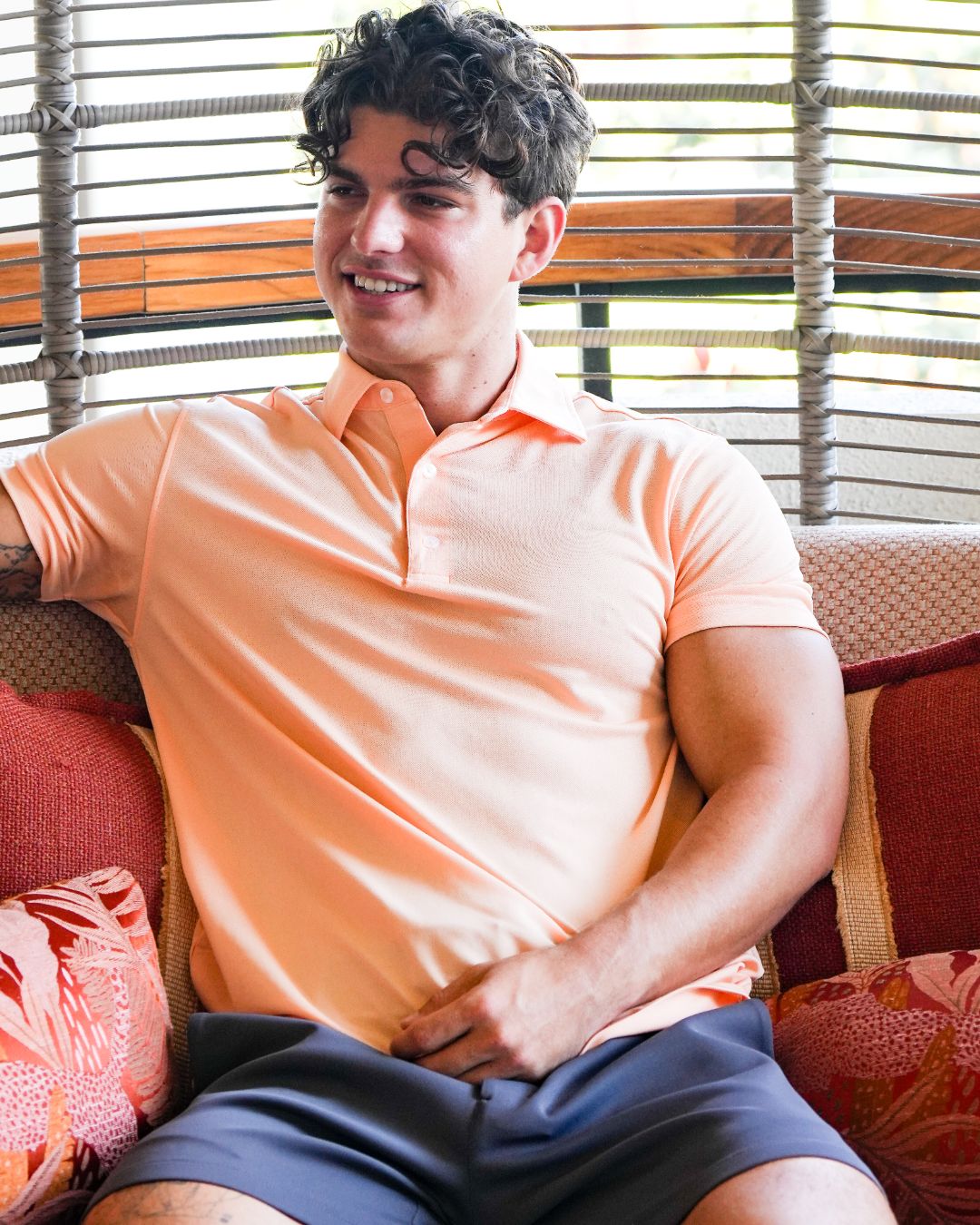 Pique Stretch Polo