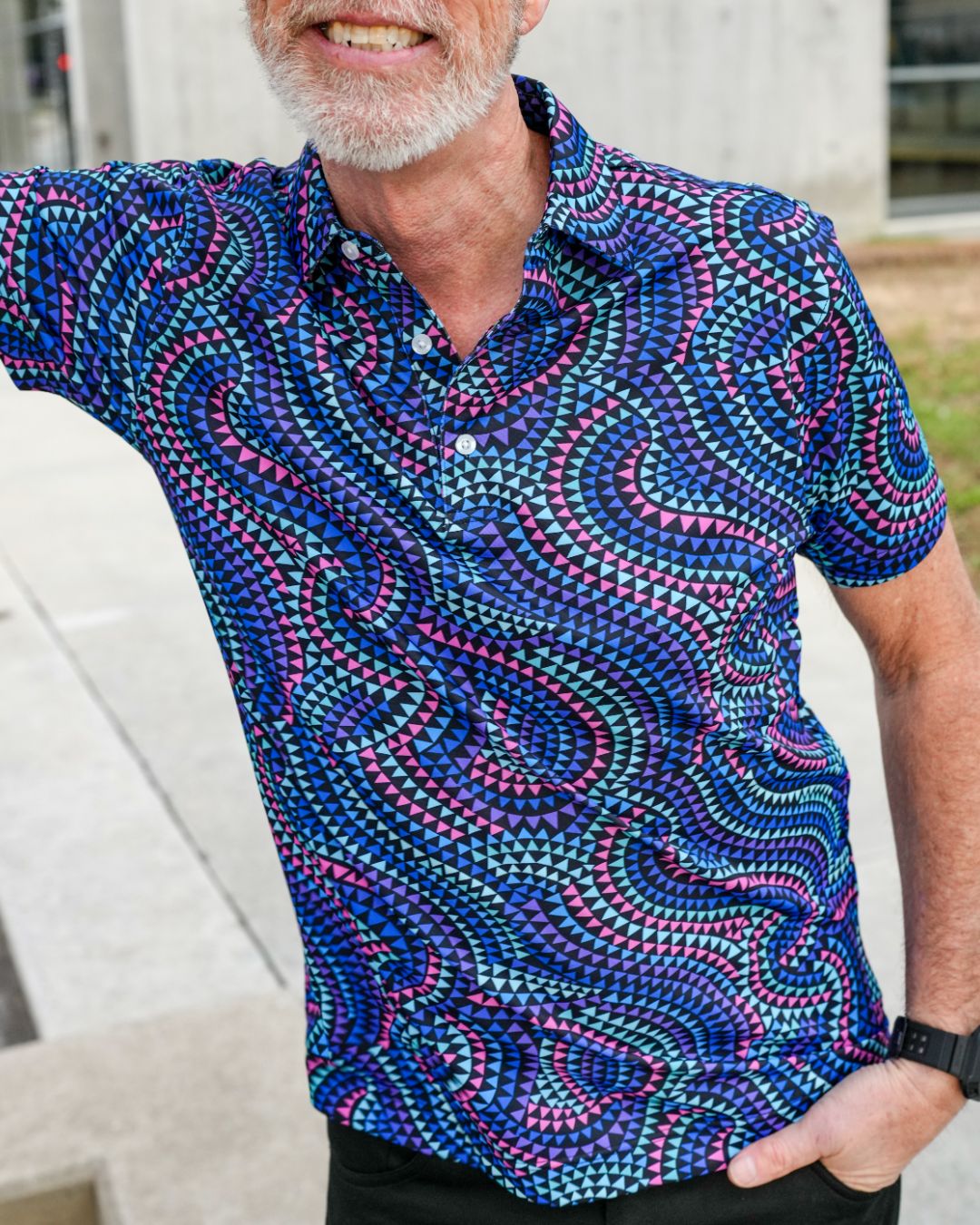 Pique Stretch Polo
