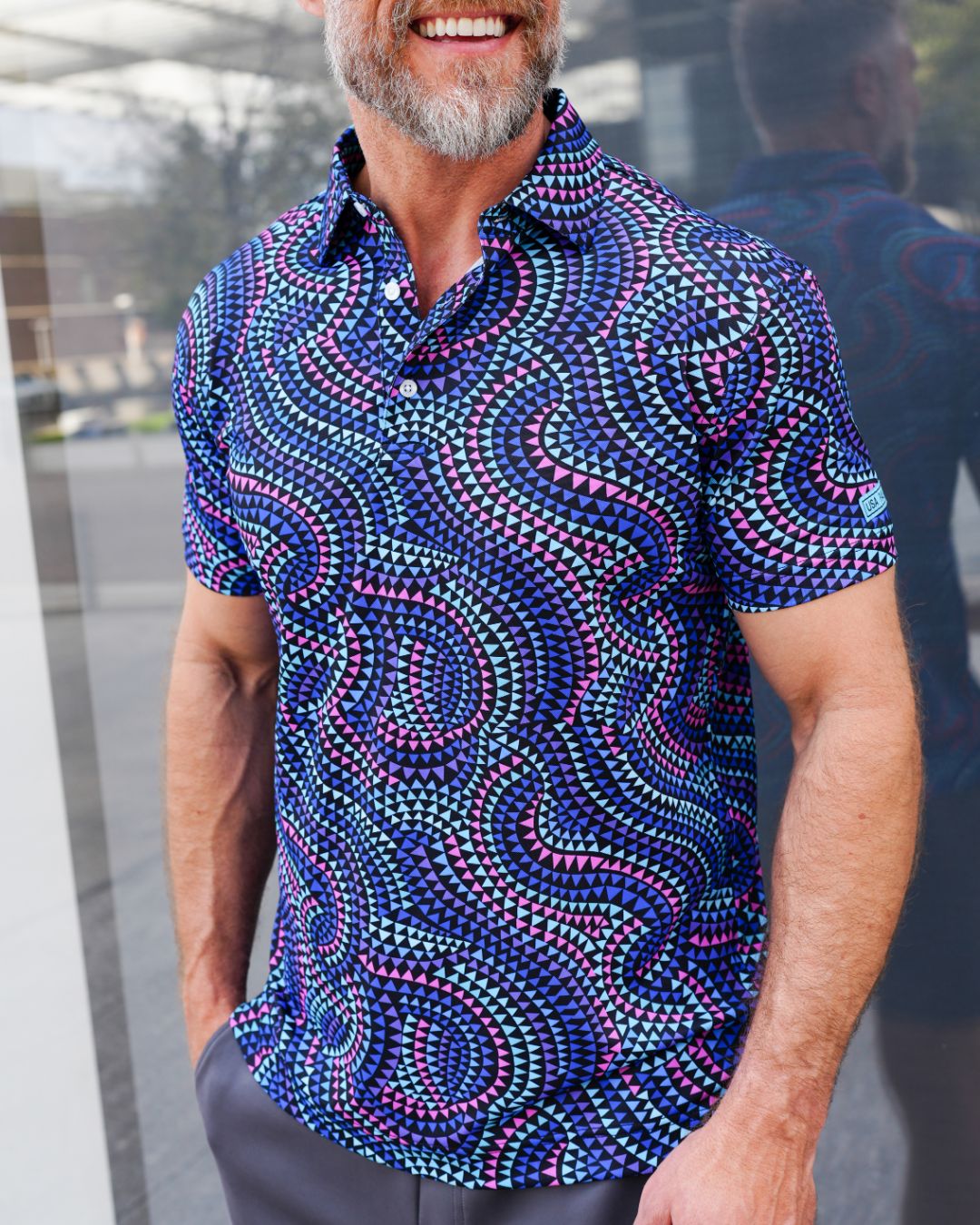Pique Stretch Polo