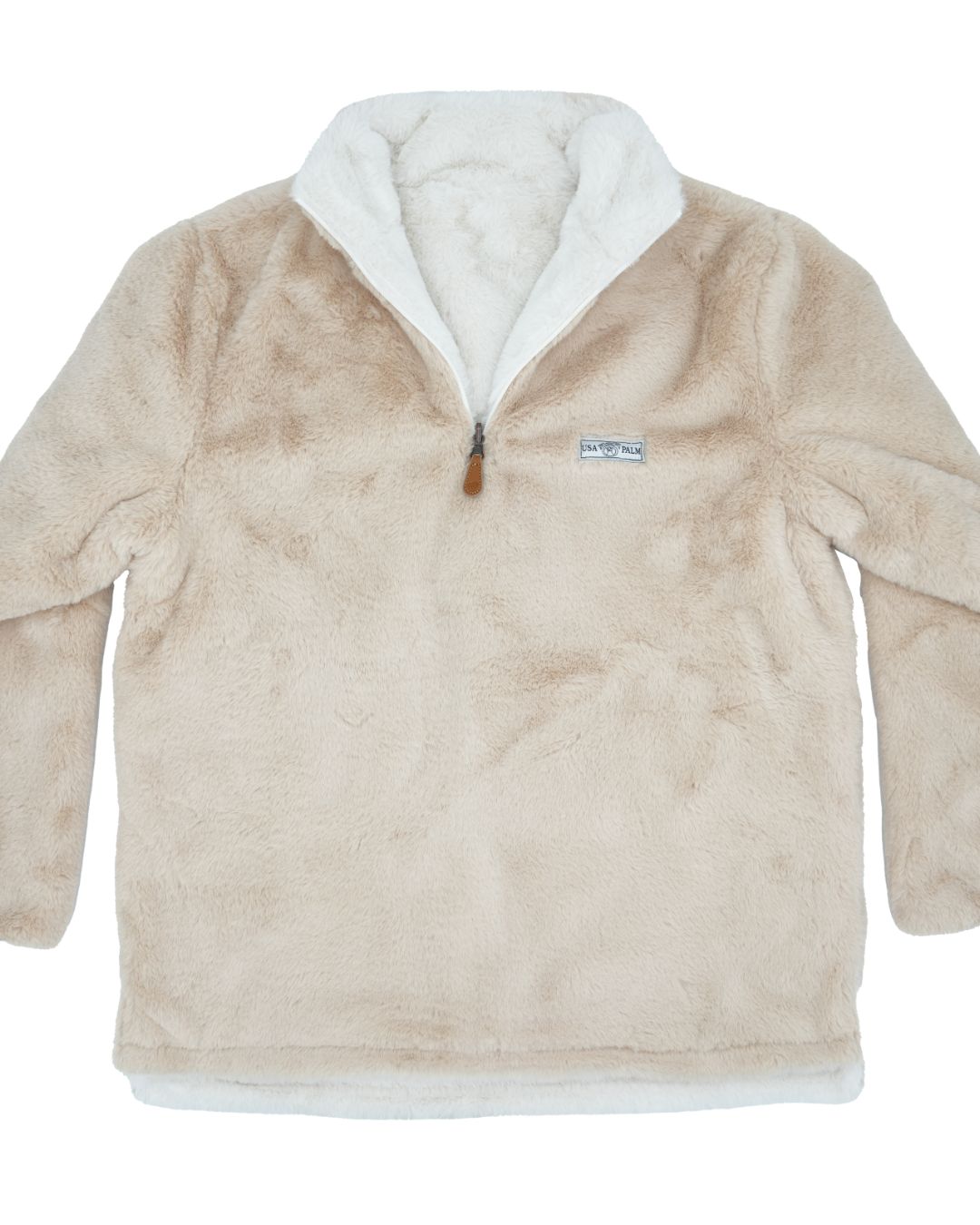 Reversible Double Sherpa 1/4 Zip