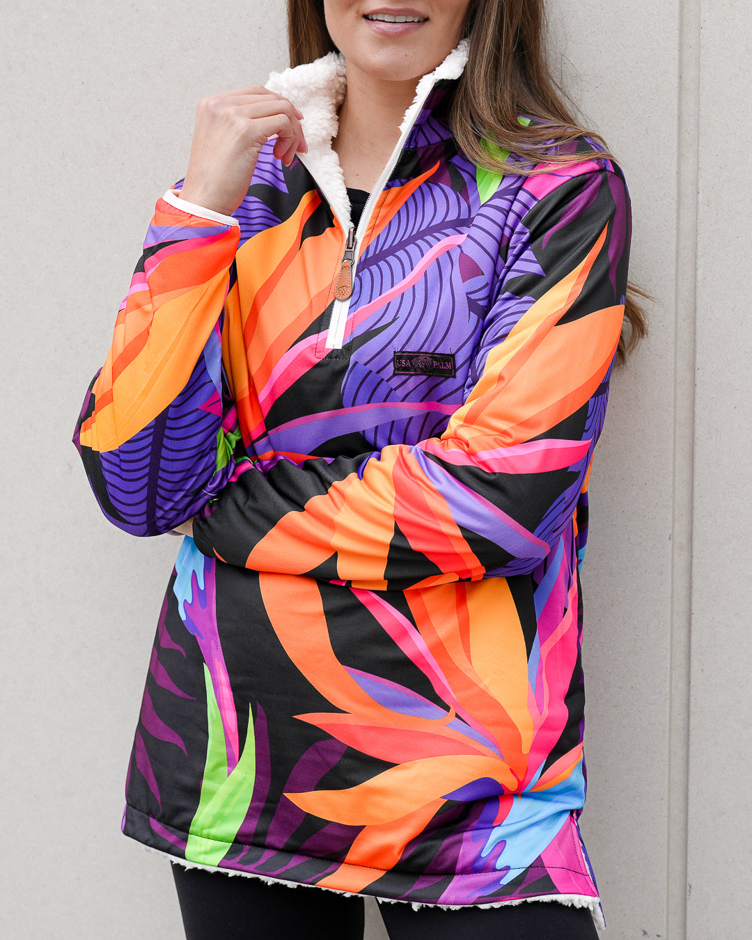 Reversible Sherpa 1/4 Zip - Sale