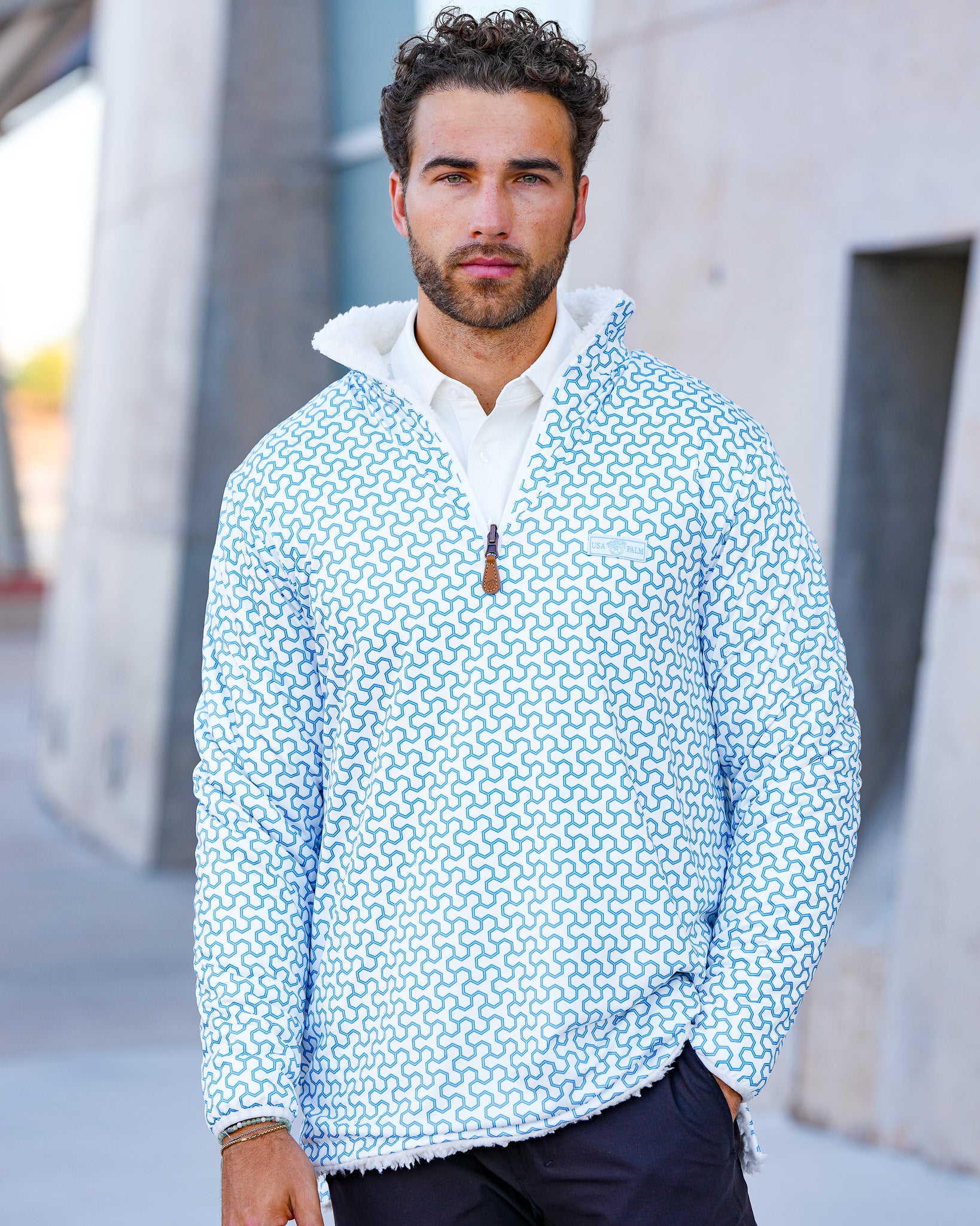 Reversible Sherpa 1/4 Zip