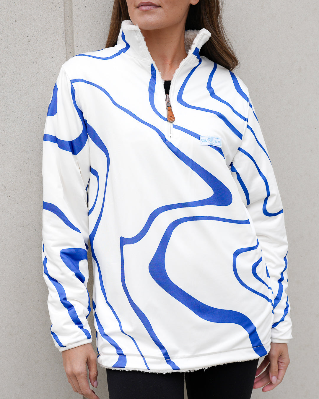 Reversible Sherpa 1/4 Zip - Sale