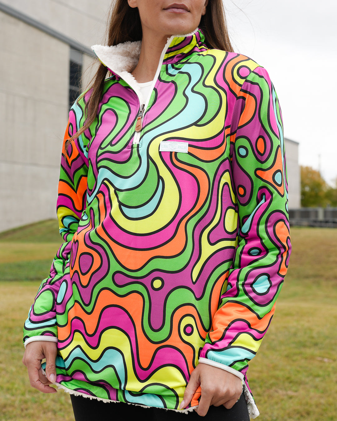 Reversible Sherpa 1/4 Zip - Sale