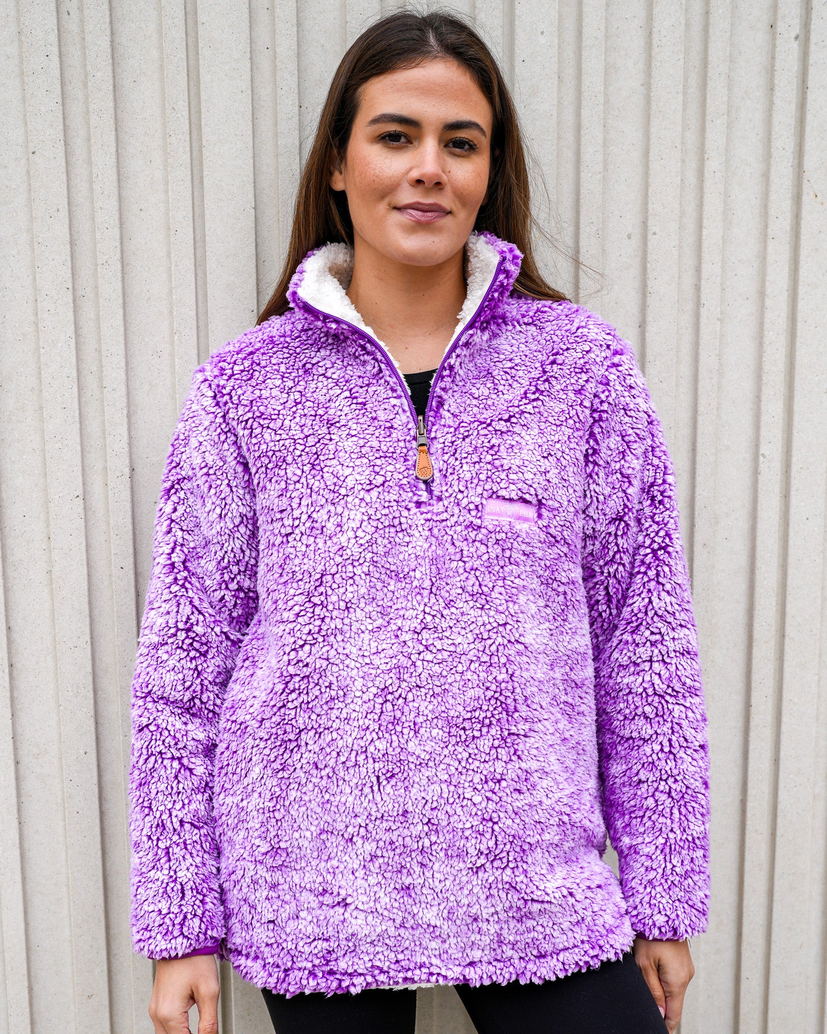 Reversible Double Sherpa 1/4 Zip