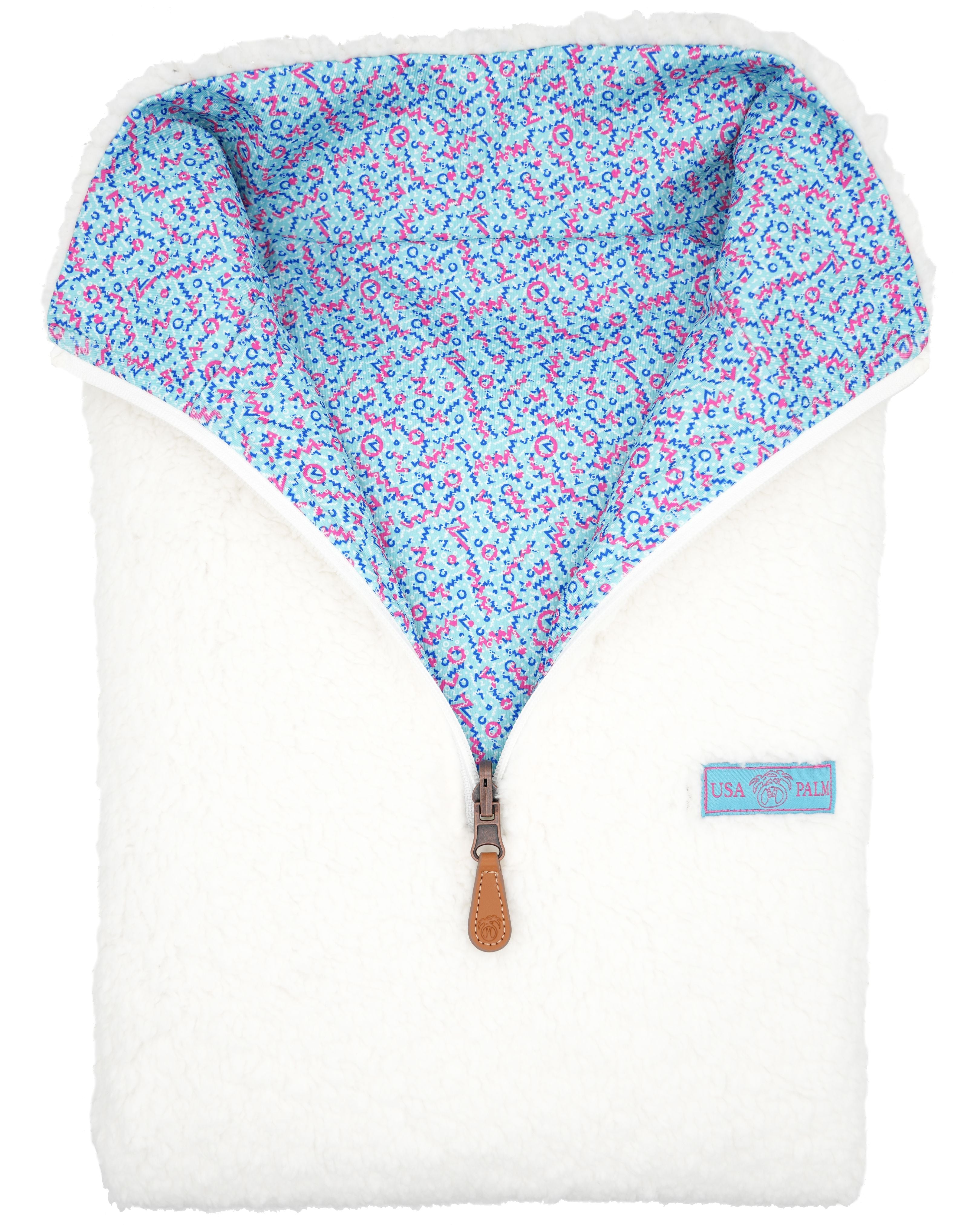 Reversible Sherpa 1/4 Zip - Sale