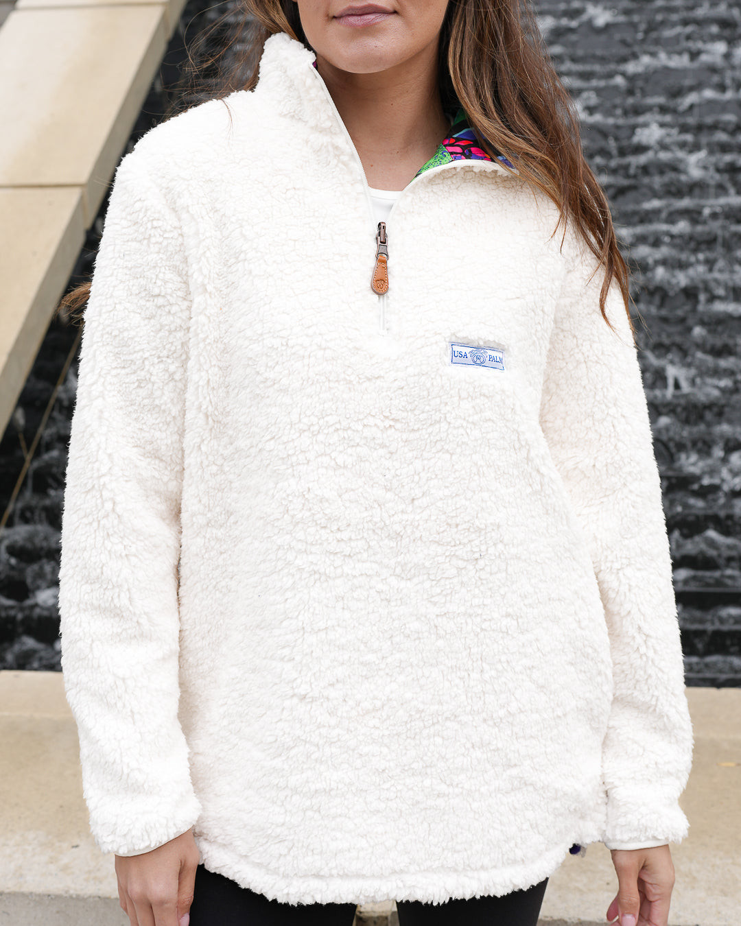 Reversible Sherpa 1/4 Zip - Sale