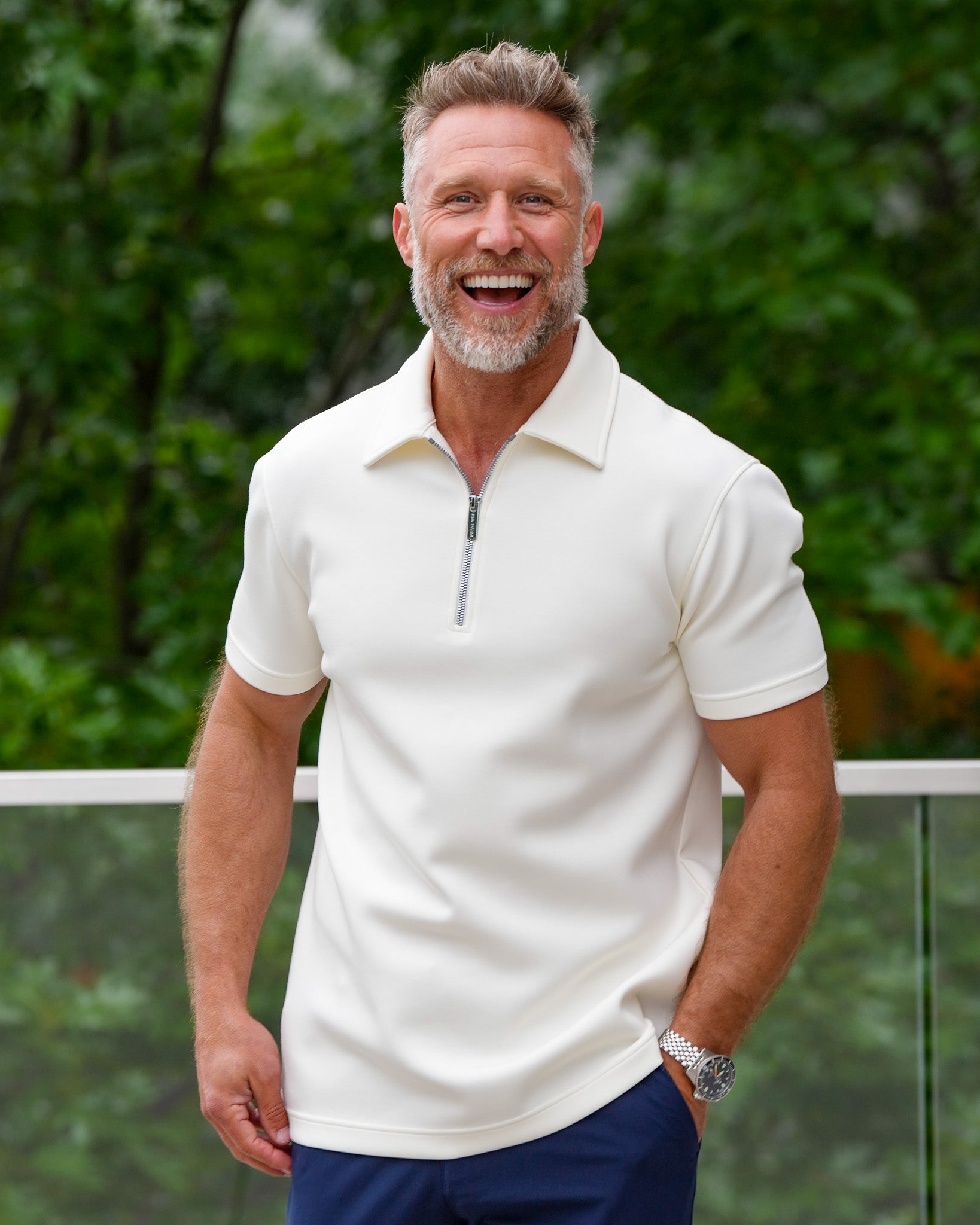 Legacy Zip Polo