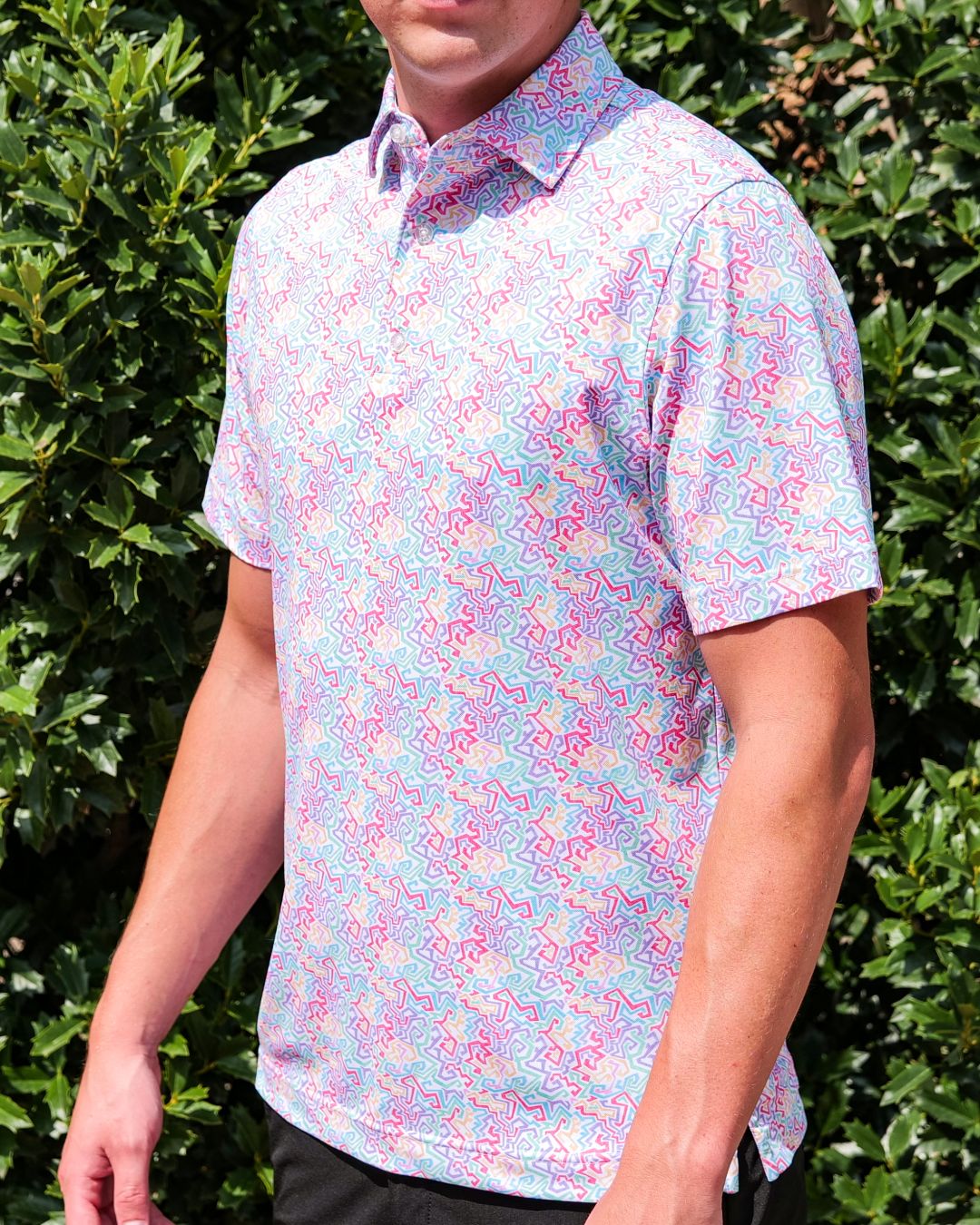 Pique Stretch Polo - Classic Fit