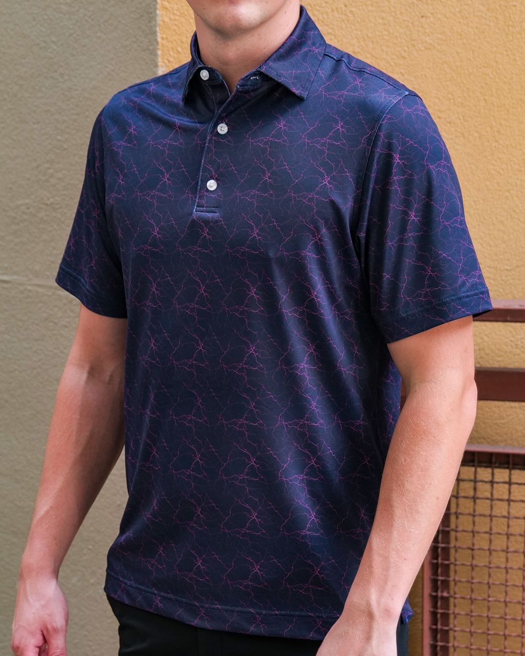 Pique Stretch Polo - Classic Fit