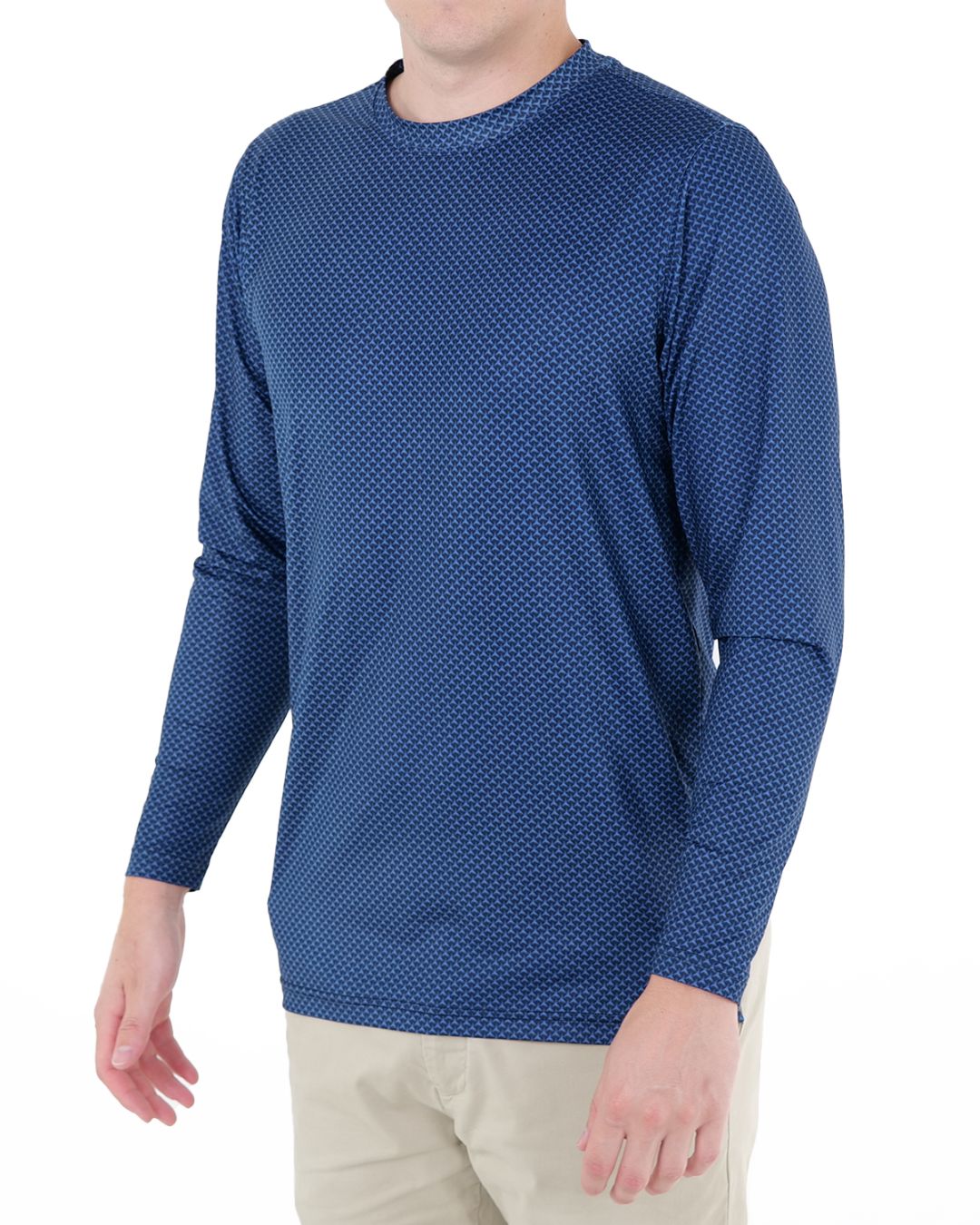 Silky Soft Crew Polo Long Sleeve