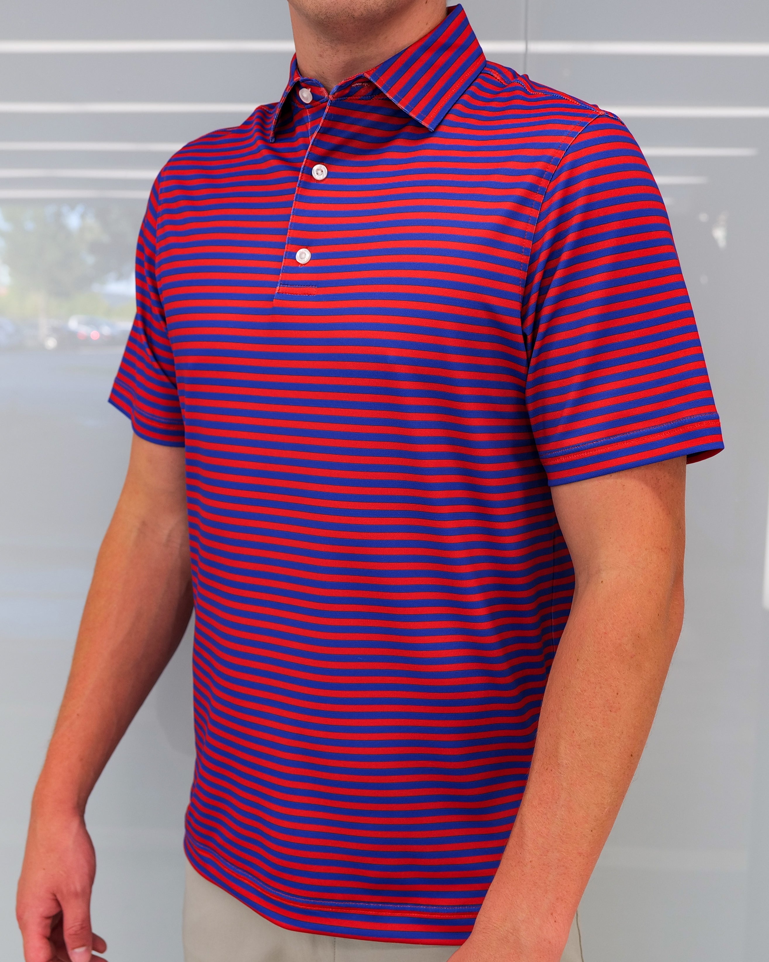 Pique Stretch Polo - Classic Fit