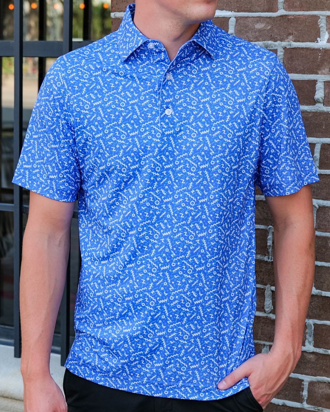 Pique Stretch Polo - Classic Fit