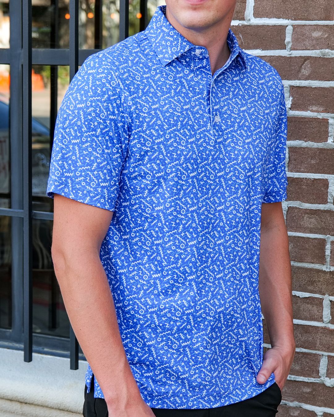 Pique Stretch Polo - Classic Fit