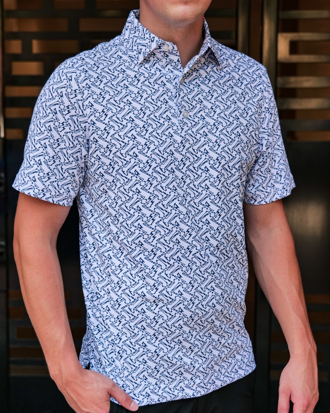 Pique Stretch Polo - Classic Fit