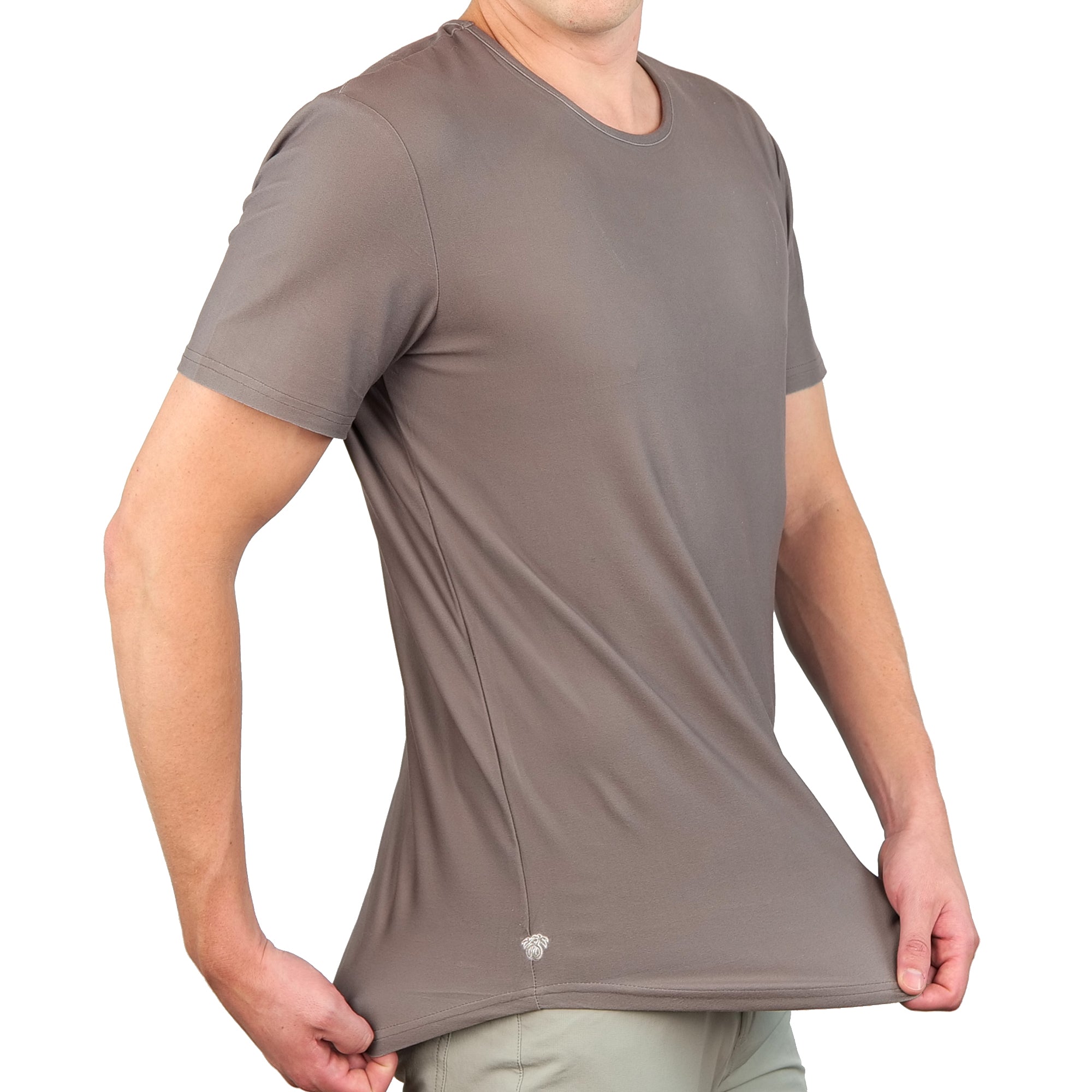 Premium Crew Curve Hem Short Sleeve