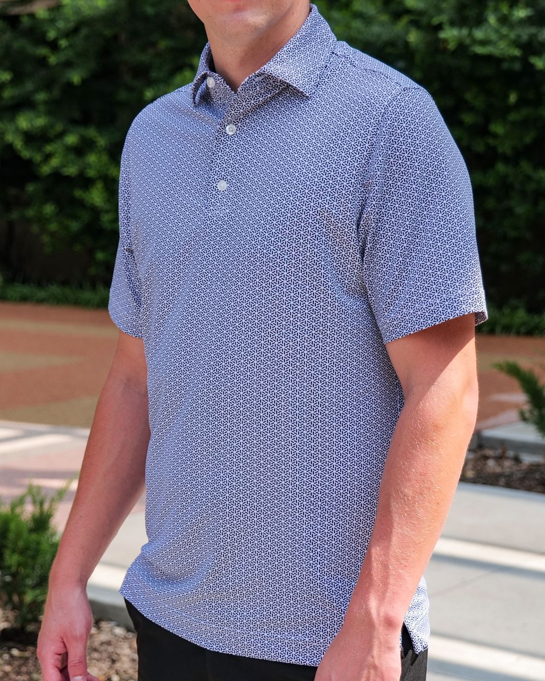 Pique Stretch Polo - Classic Fit