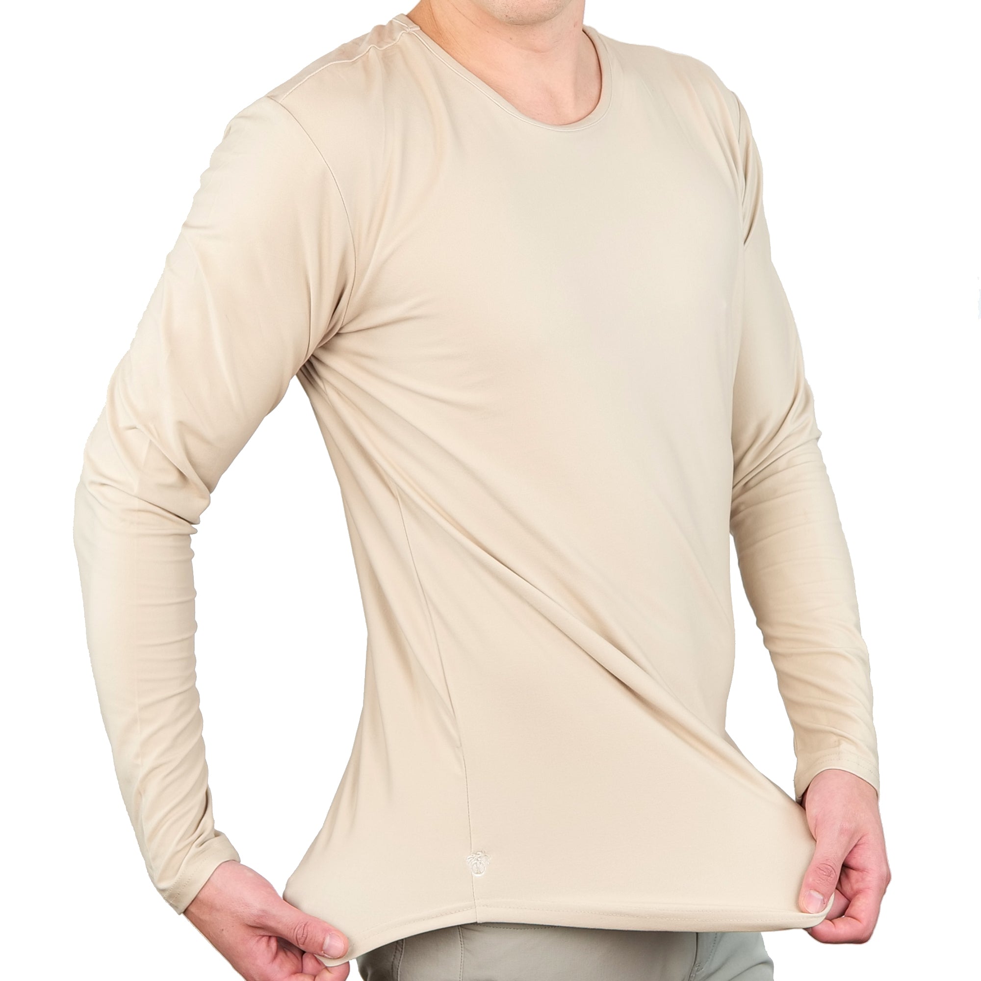Premium Crew Curve Hem Long Sleeve