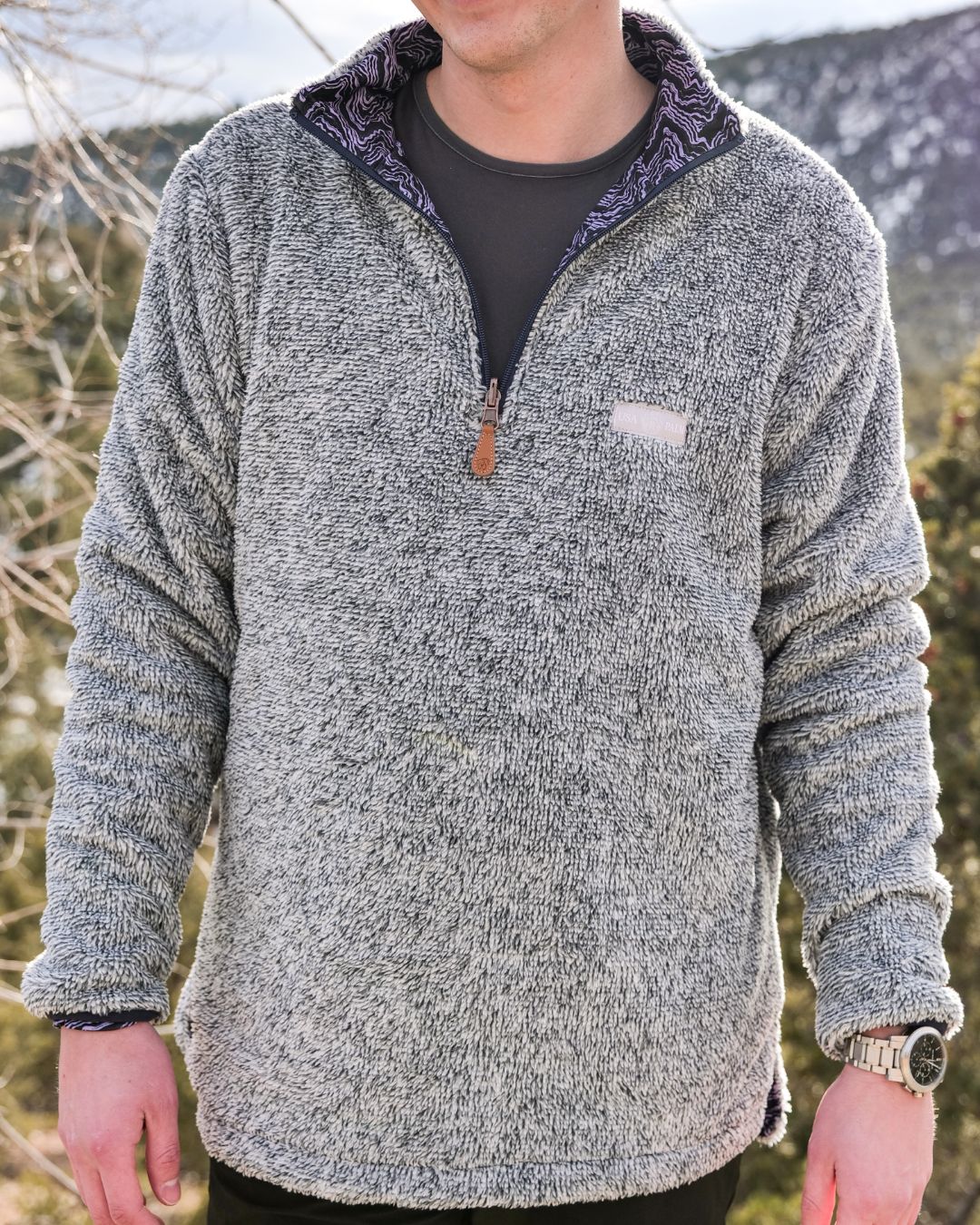 Reversible Light Sherpa 1/4 Zips