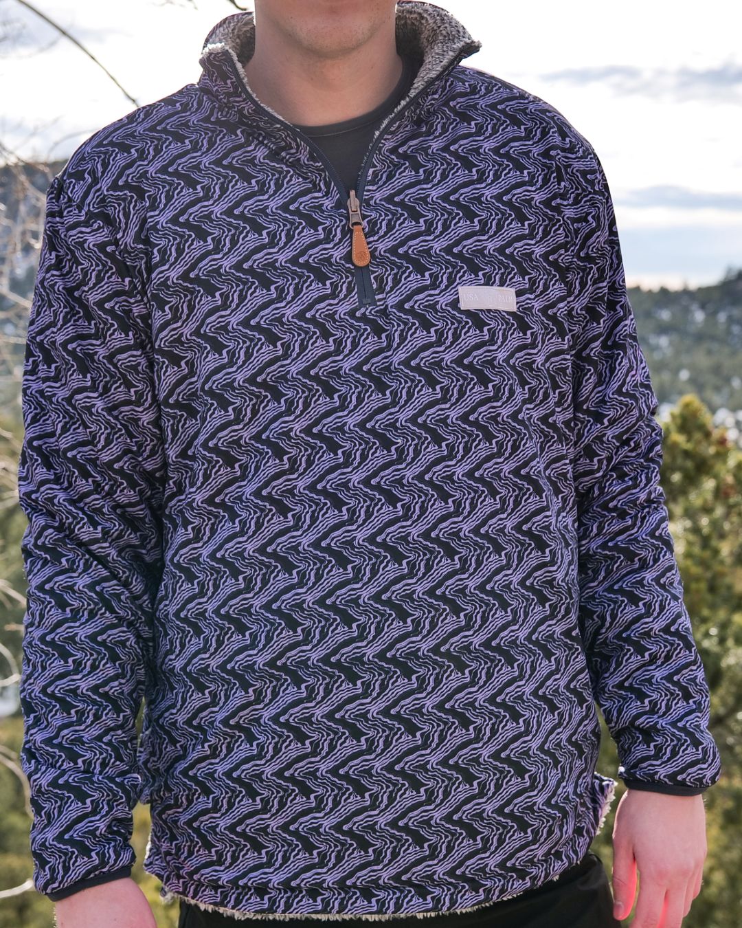 Reversible Light Sherpa 1/4 Zips