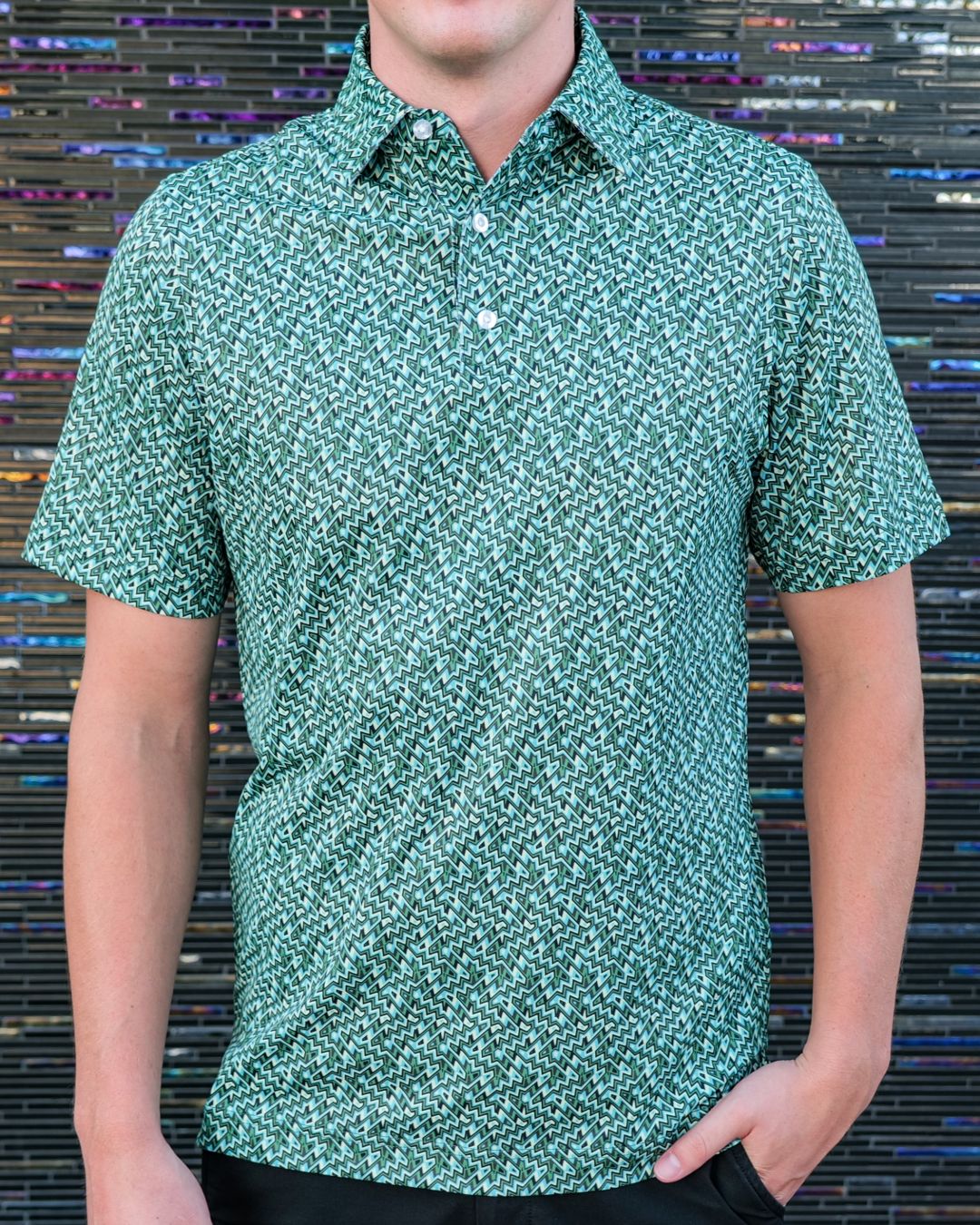 Pique Stretch Polo - Classic Fit