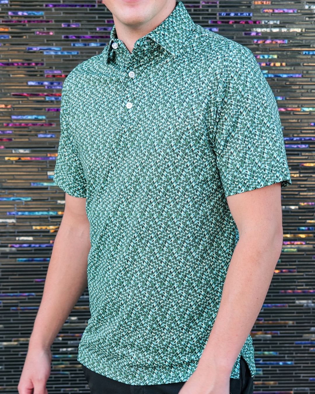 Pique Stretch Polo - Classic Fit