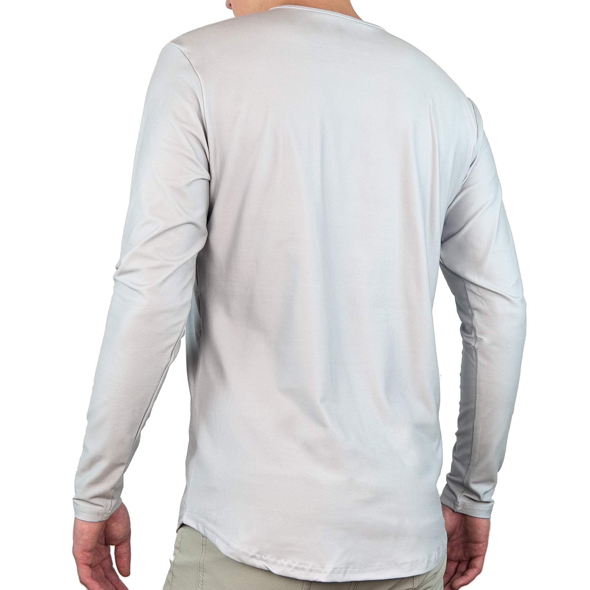 Premium Crew Curve Hem Long Sleeve