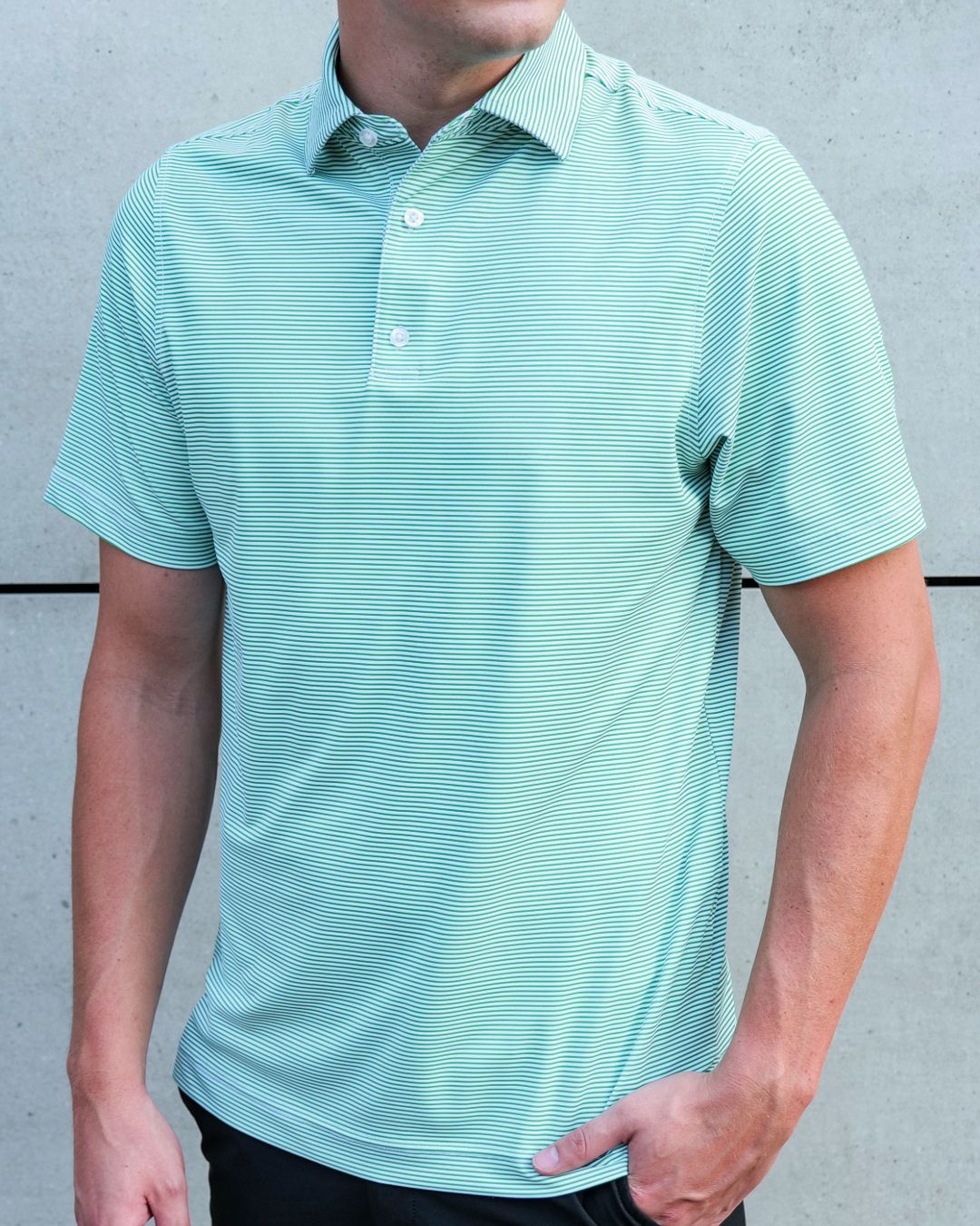 Pique Stretch Polo - Classic Fit
