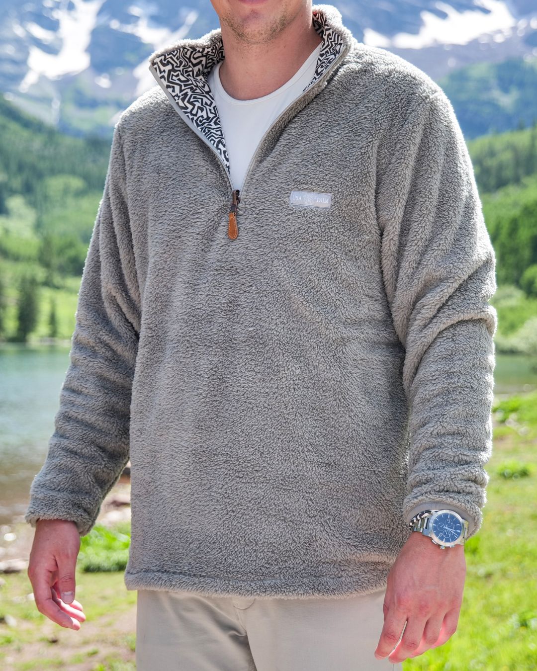 Reversible Light Sherpa 1/4 Zips
