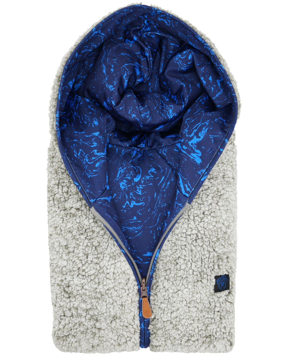 Reversible Sherpa Full Zip Hoodie