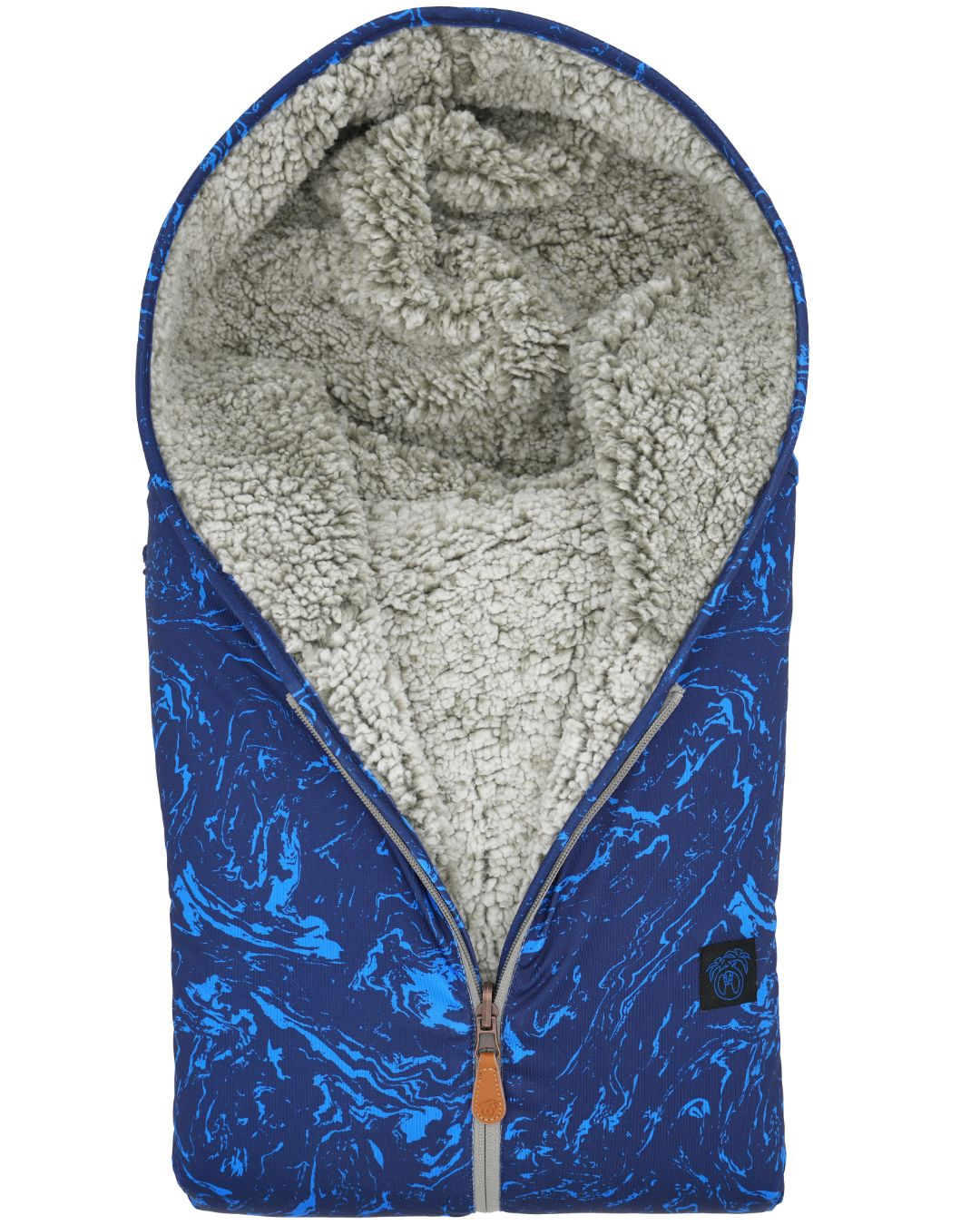 Reversible Sherpa Full Zip Hoodie