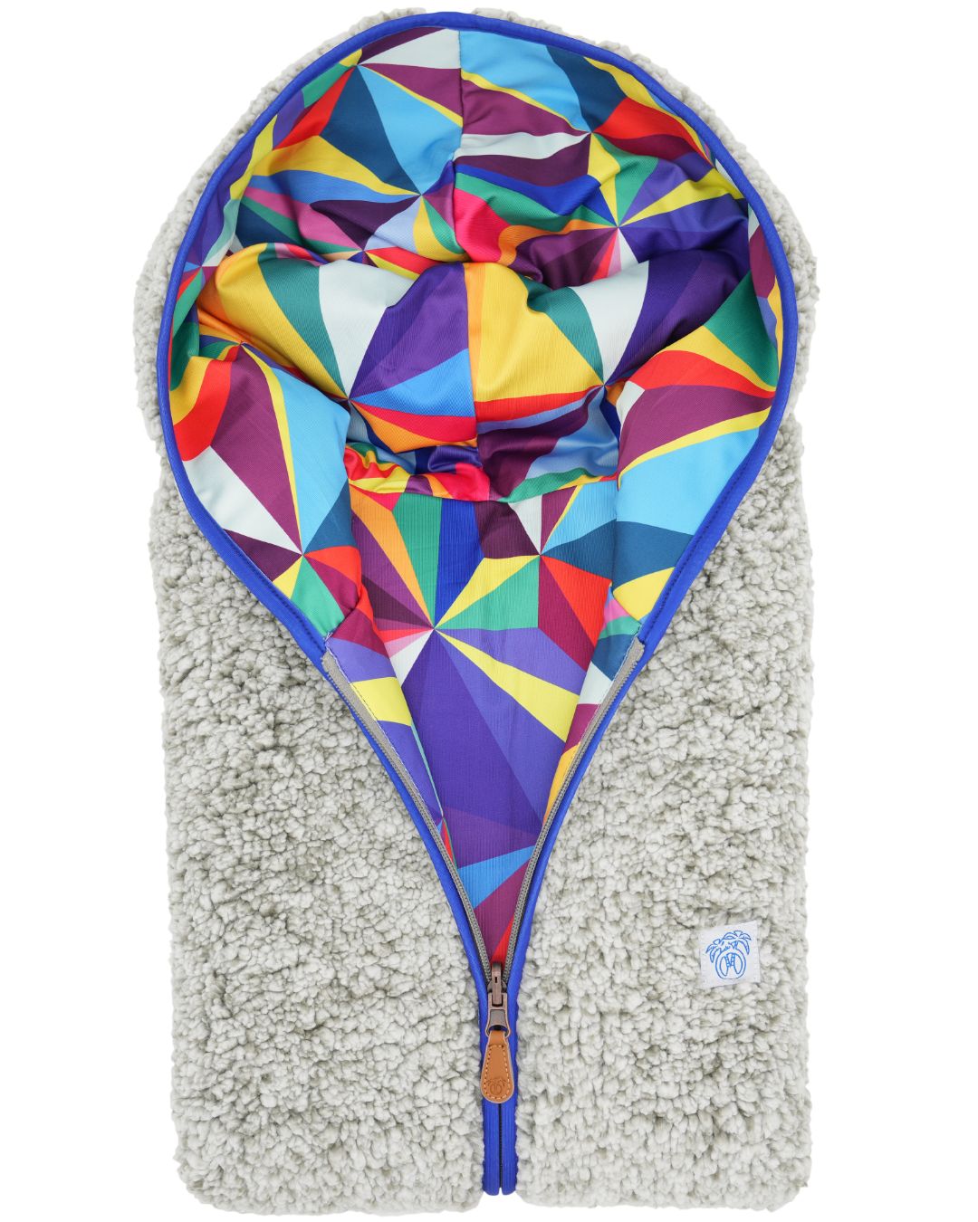 Reversible Sherpa Full Zip Hoodie