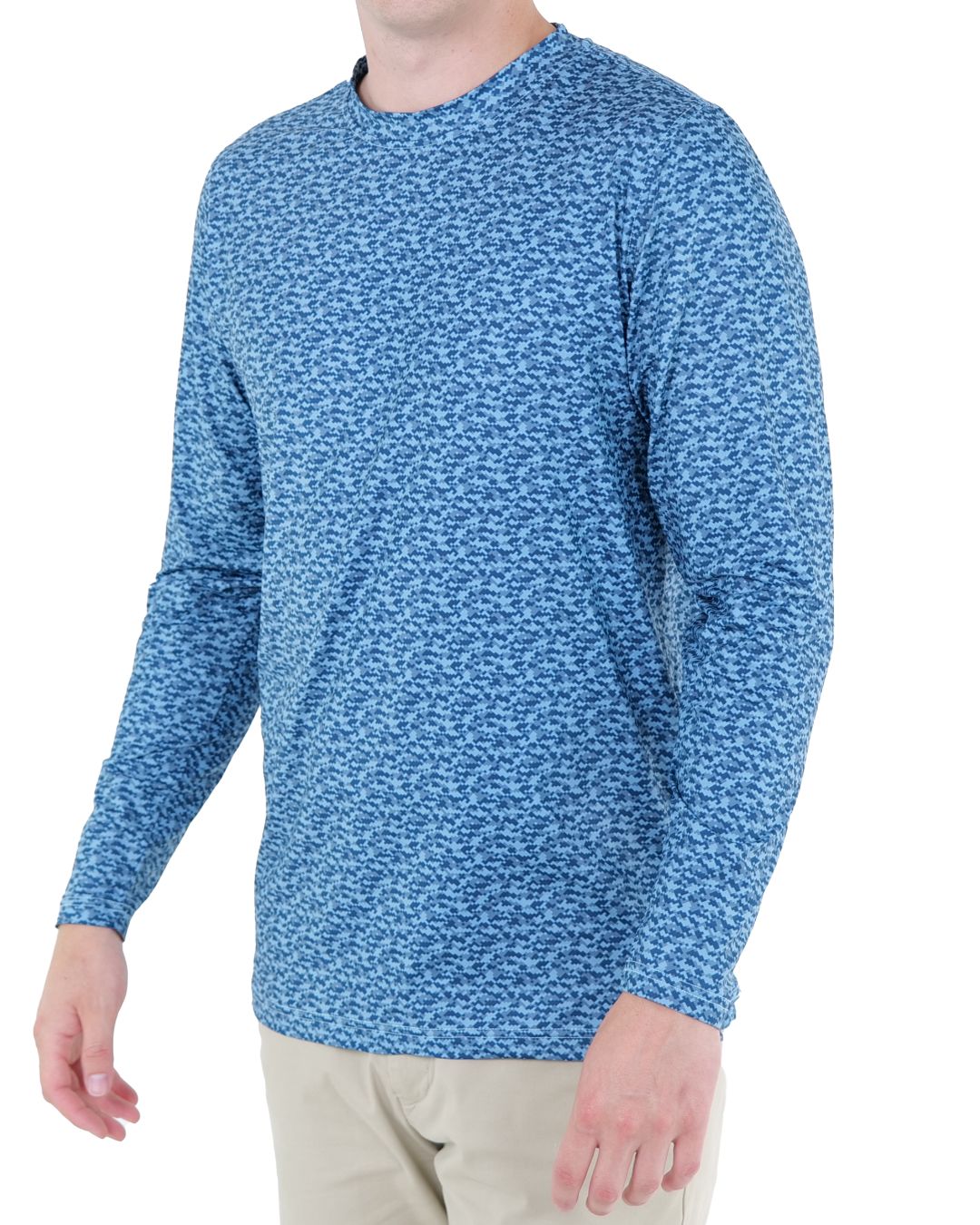 Silky Soft Crew Polo Long Sleeve
