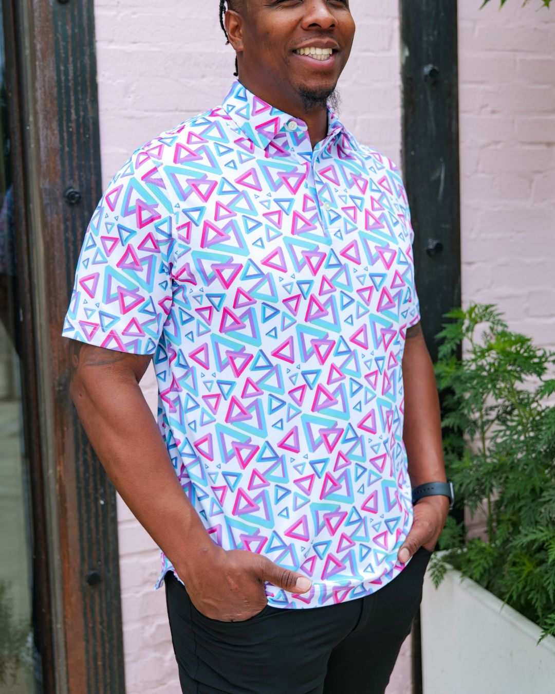 Pique Stretch Polo - Classic Fit