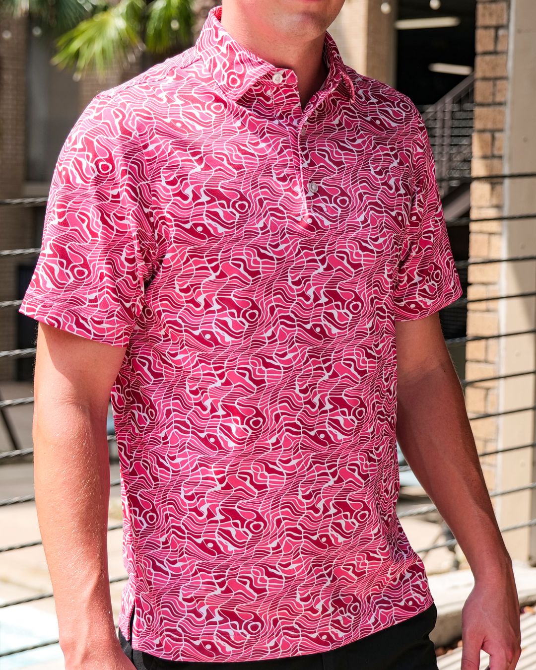 Pique Stretch Polo - Classic Fit