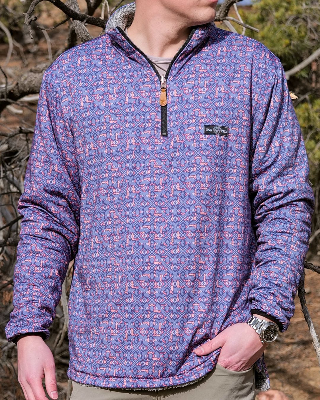 Reversible Light Sherpa 1/4 Zips