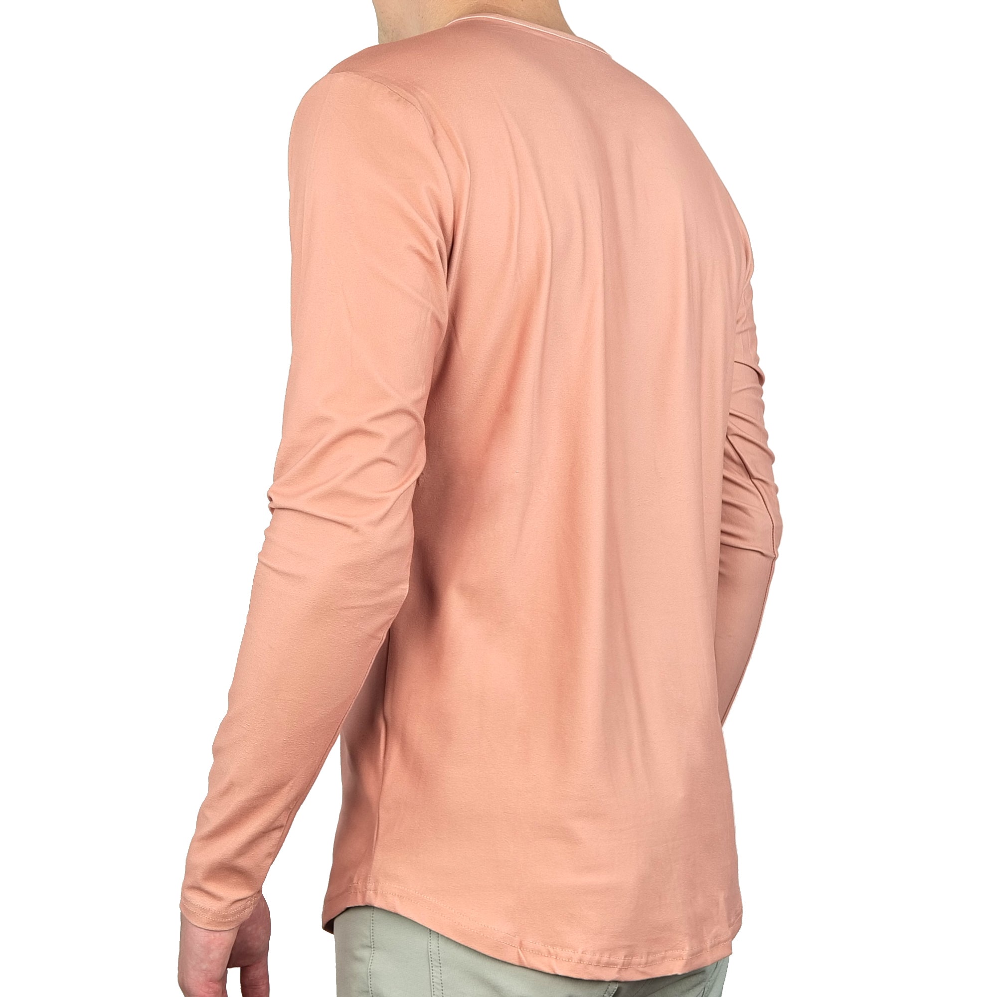 Premium Crew Curve Hem Long Sleeve