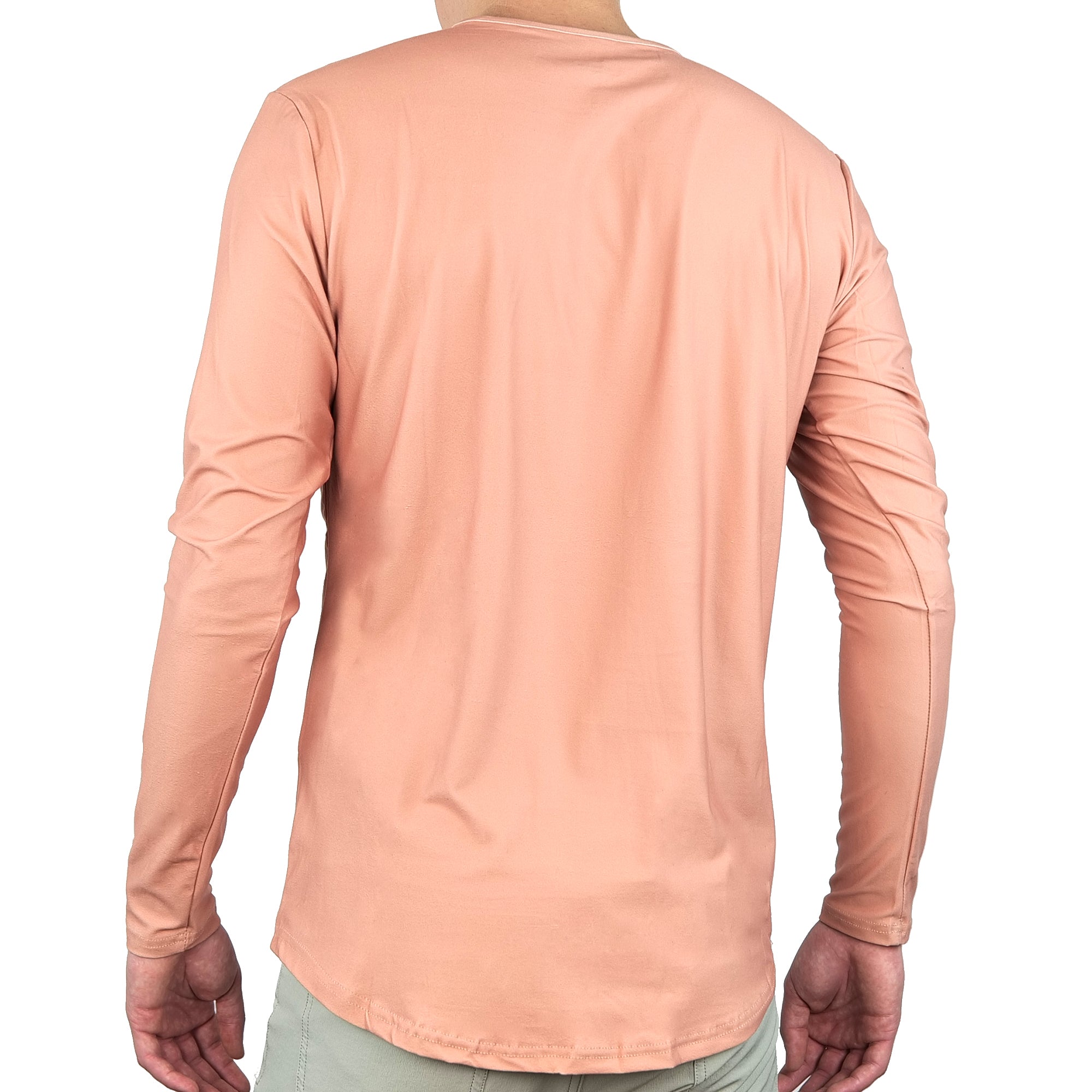 Premium Crew Curve Hem Long Sleeve
